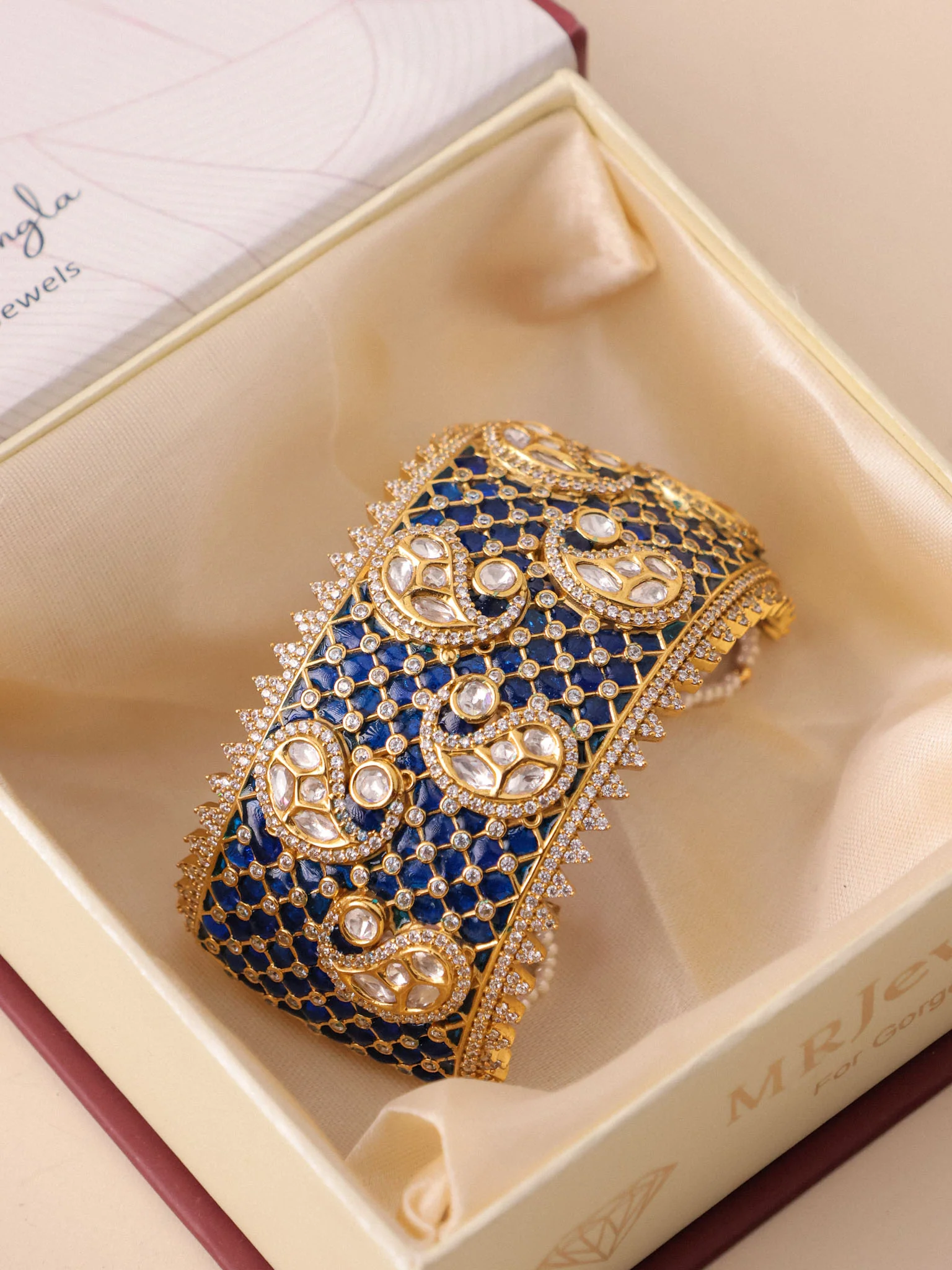 Aahana Polki Designer Bracelet - Image 2
