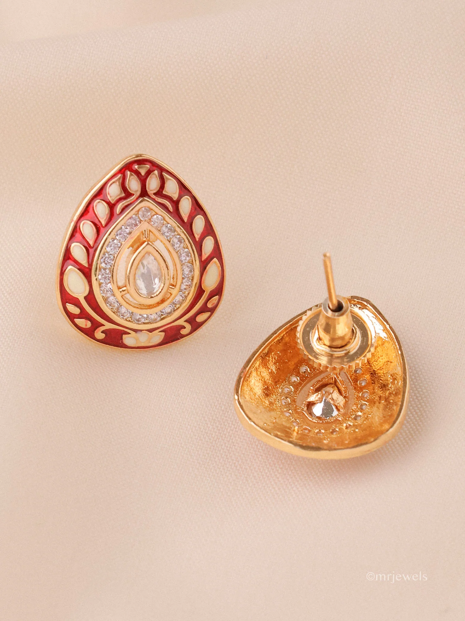 Aaradhya Meenakari Grace Pendant Set - Image 4