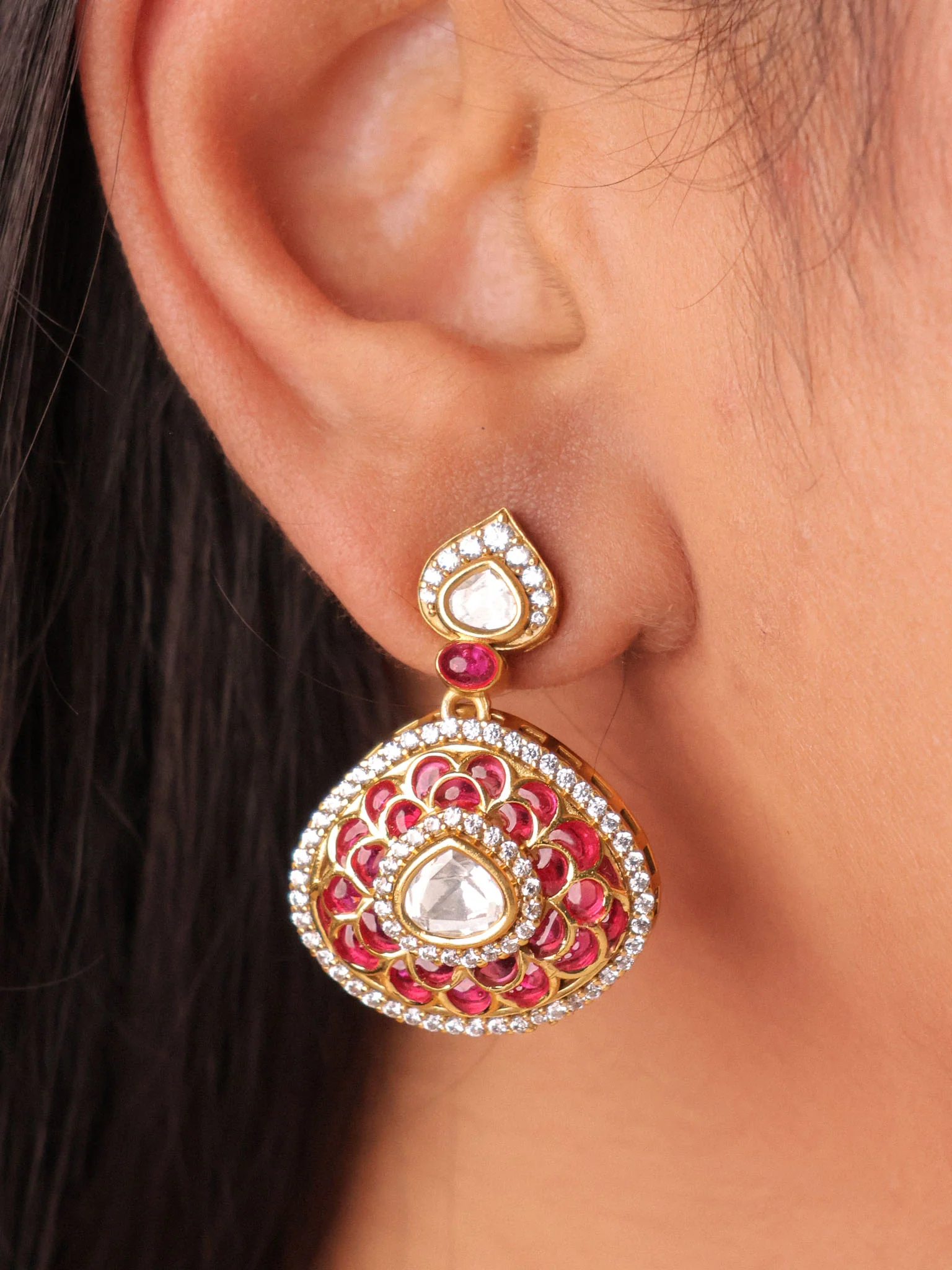 Aaranya Classic Kundan Choker Set - Image 3