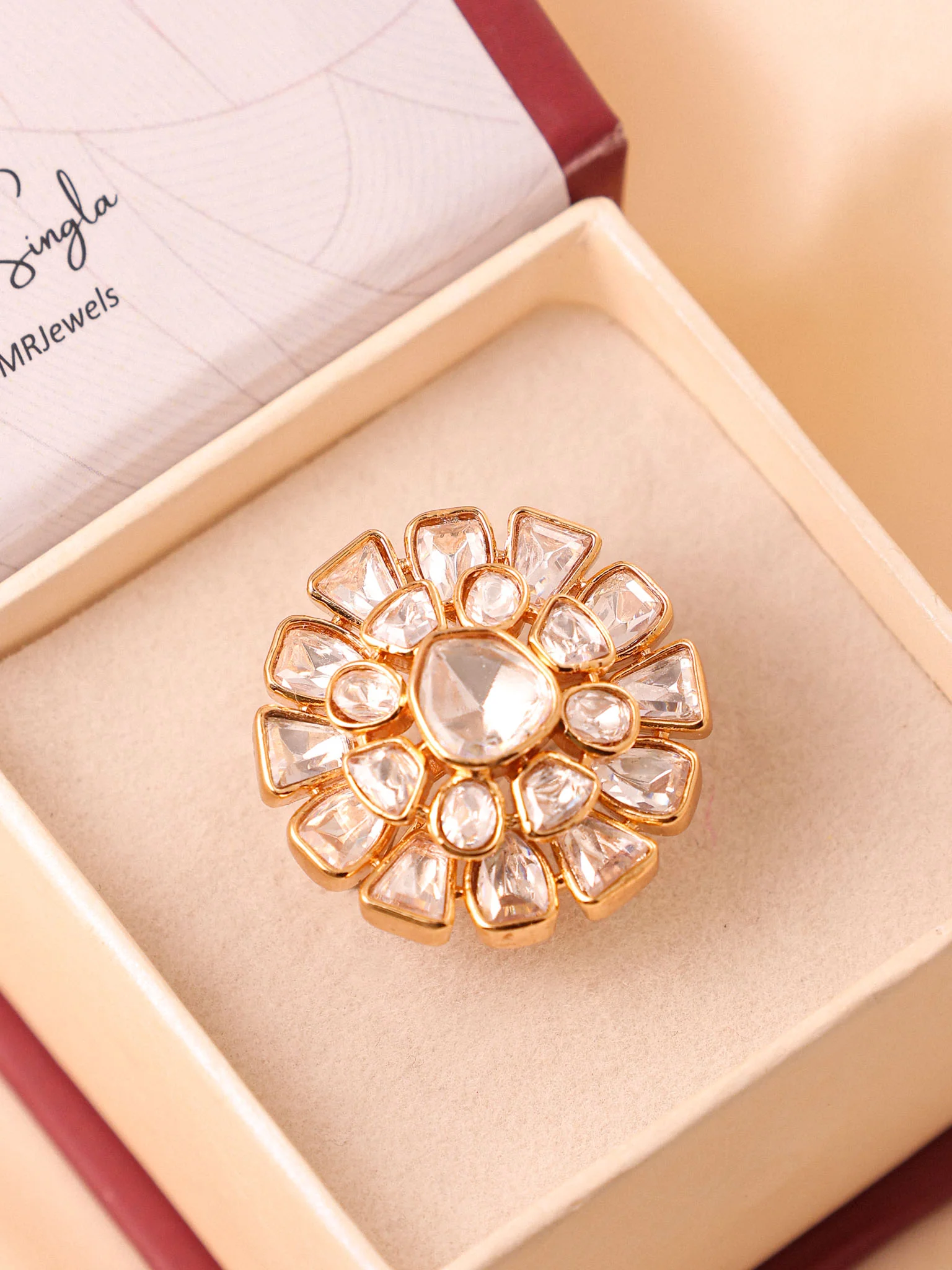 Aarini Polki  Ring