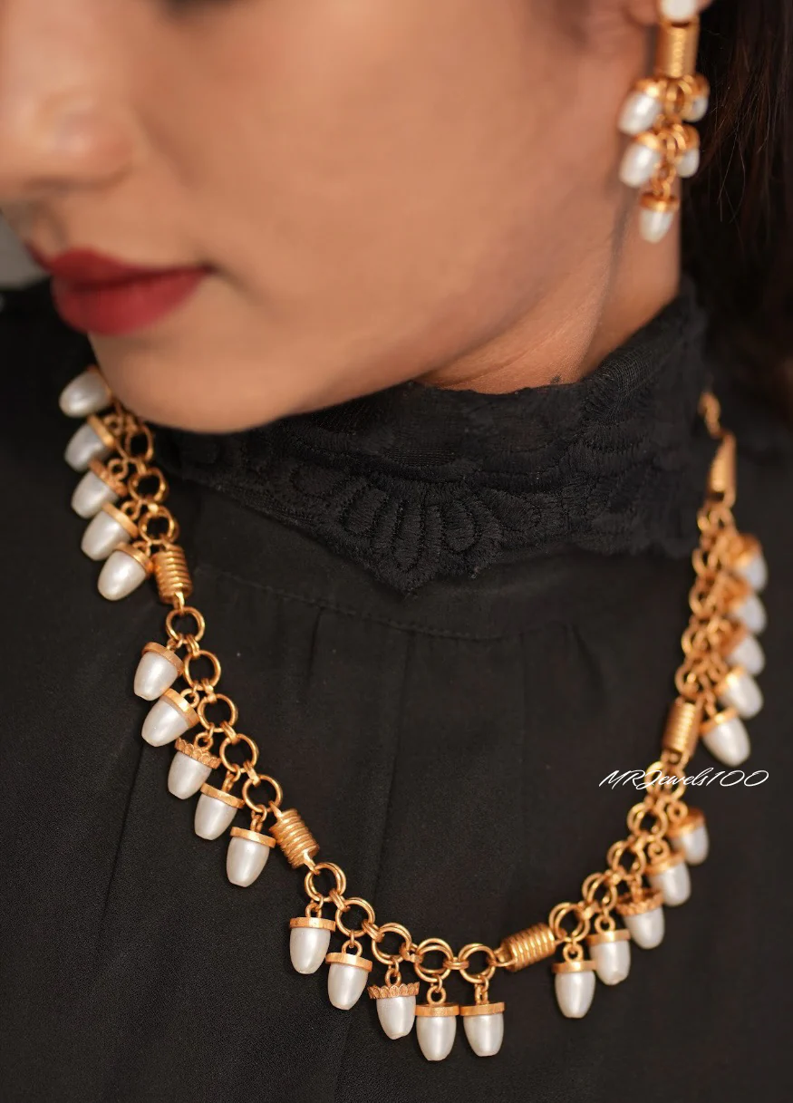 Aarvika Royale – Bold Matte Finish Statement Jewelry - Image 3