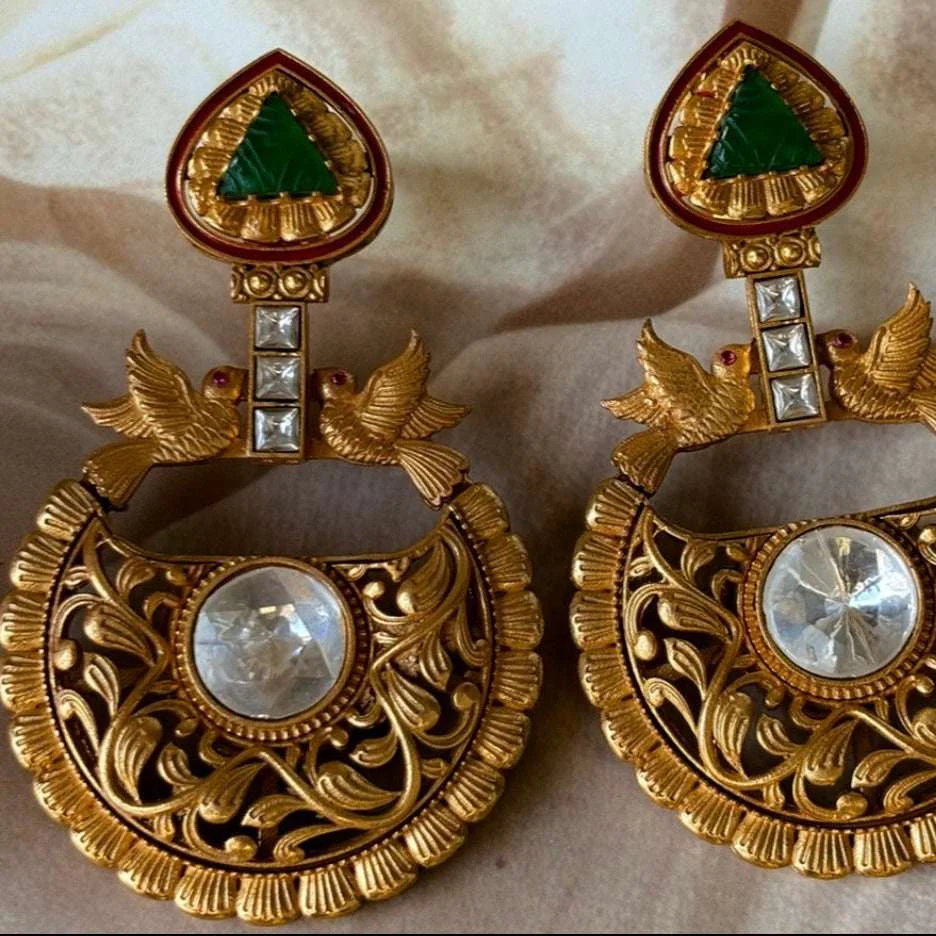 Amarapali Designer Bird Earrings - Image 3