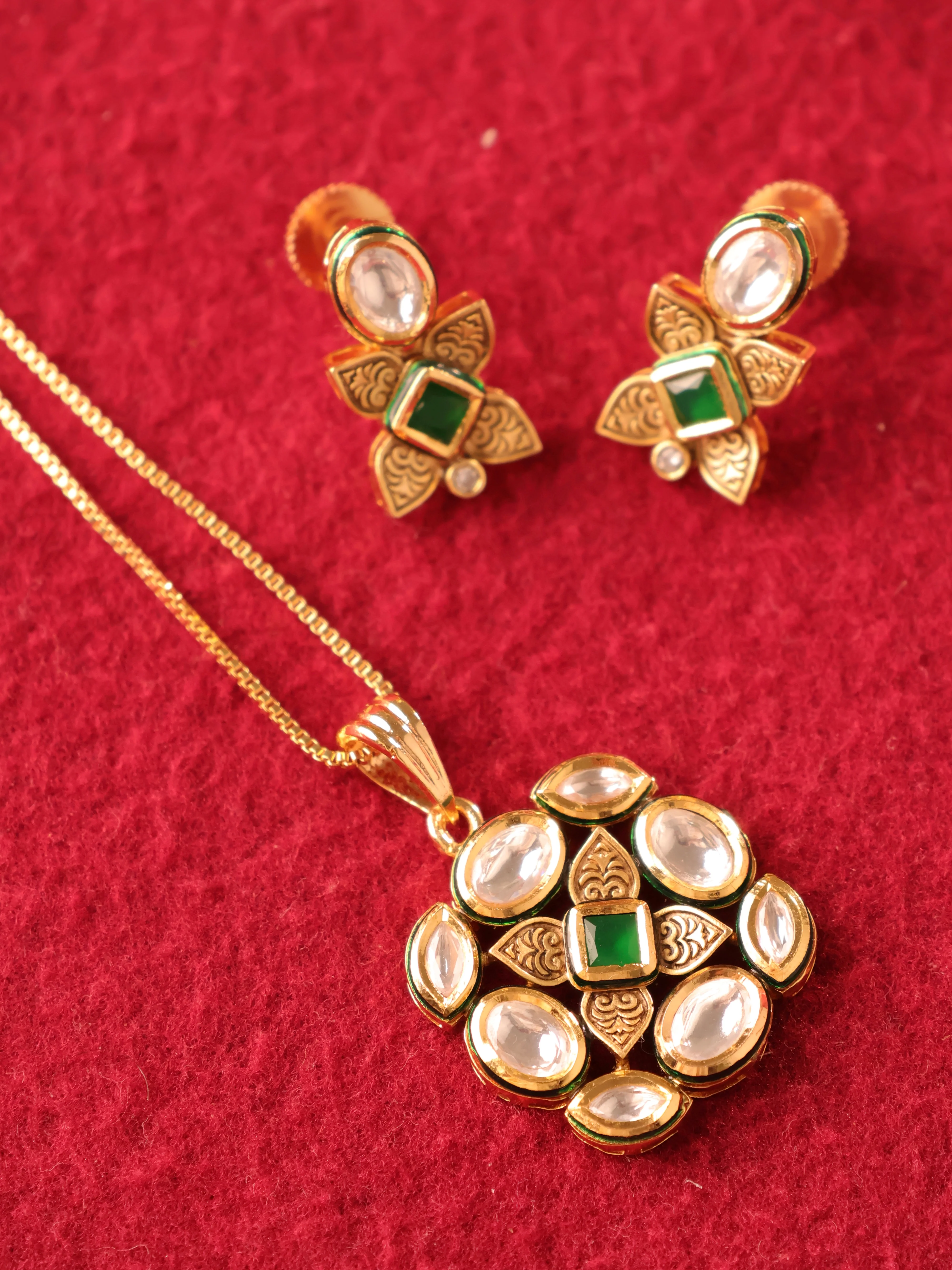 Antique Heritage Pendant set - Image 2