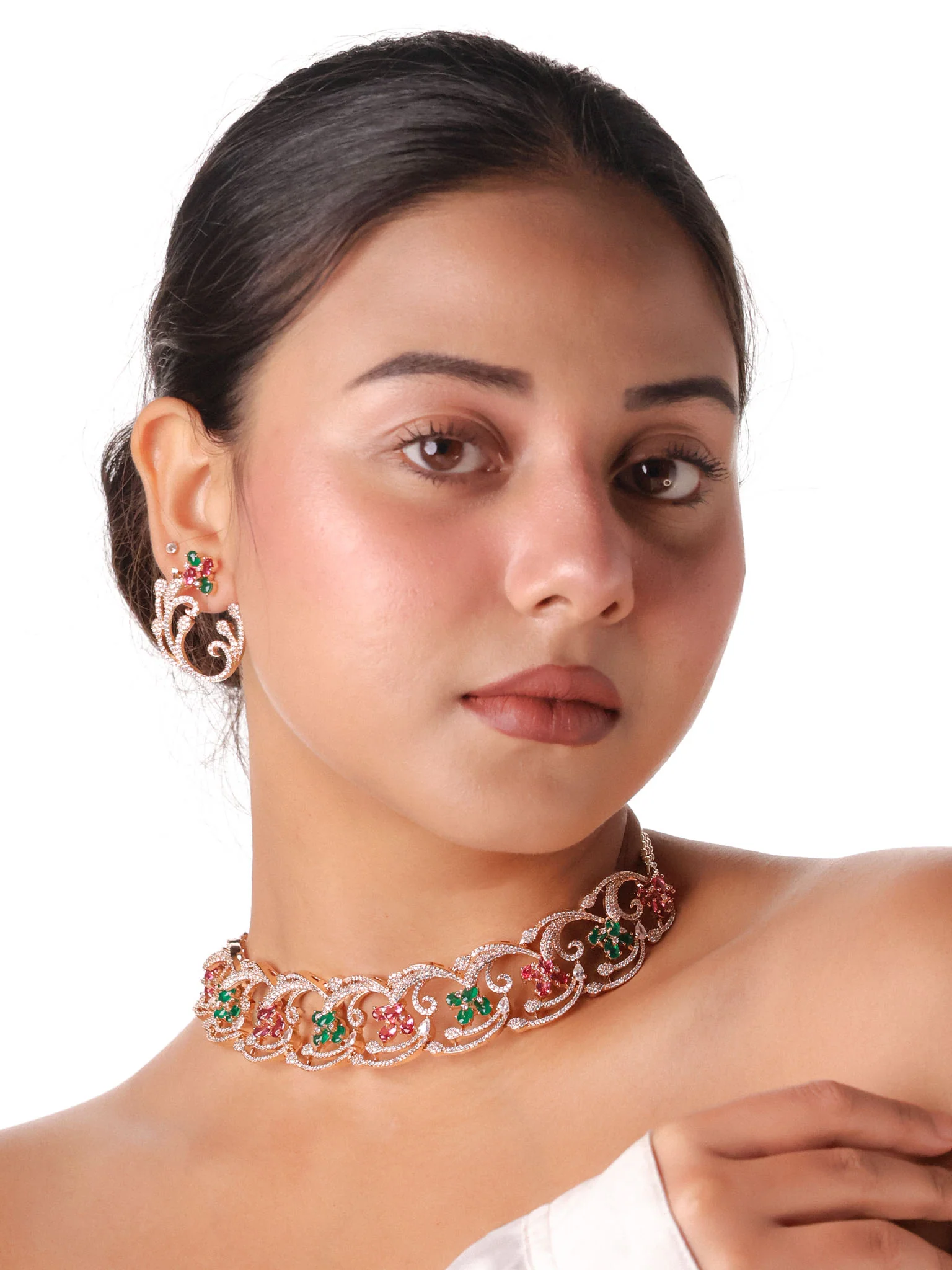 Diamond Statement Choker