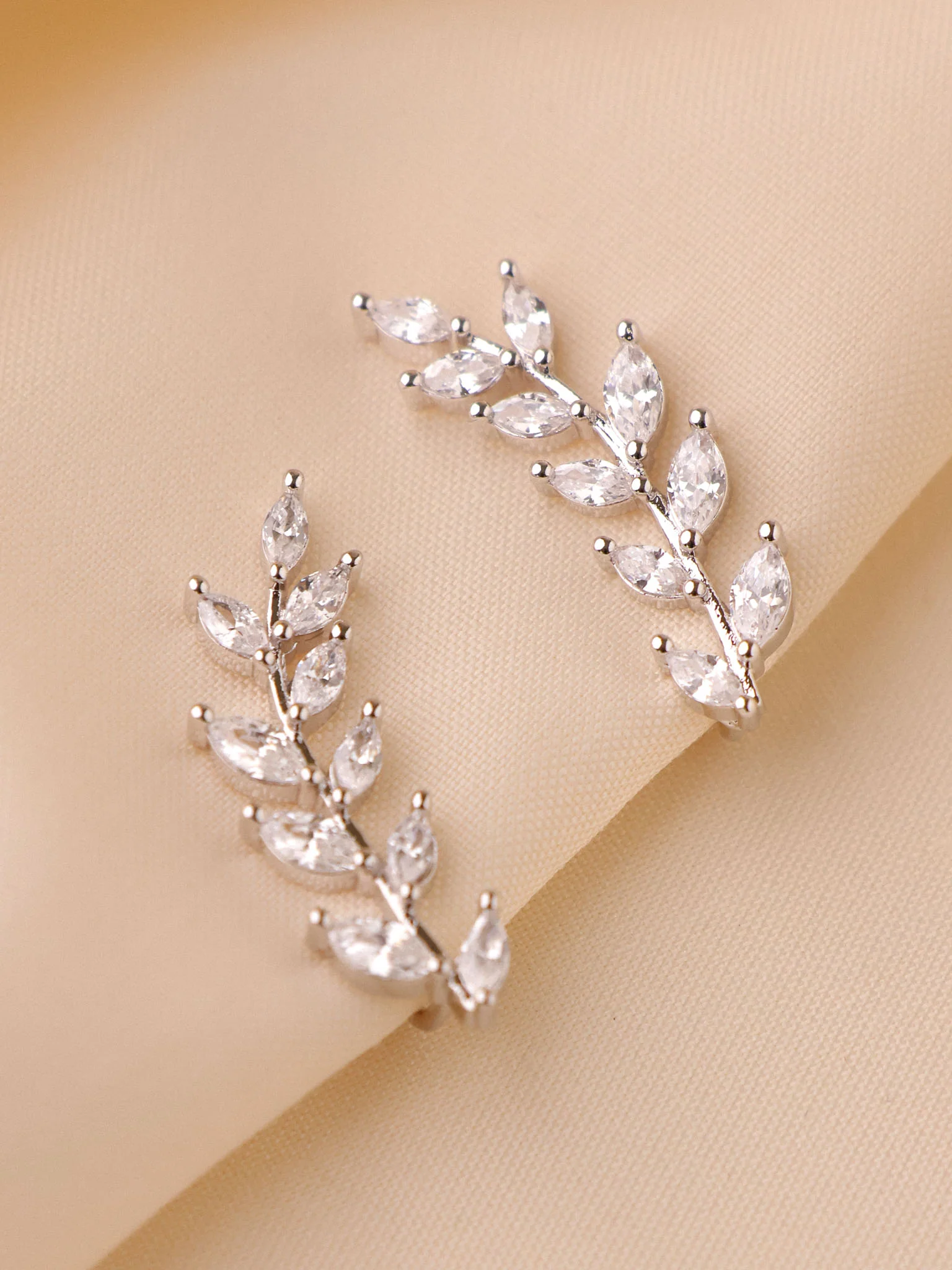 Aurelia Crystal Vine Earcuff - Image 5