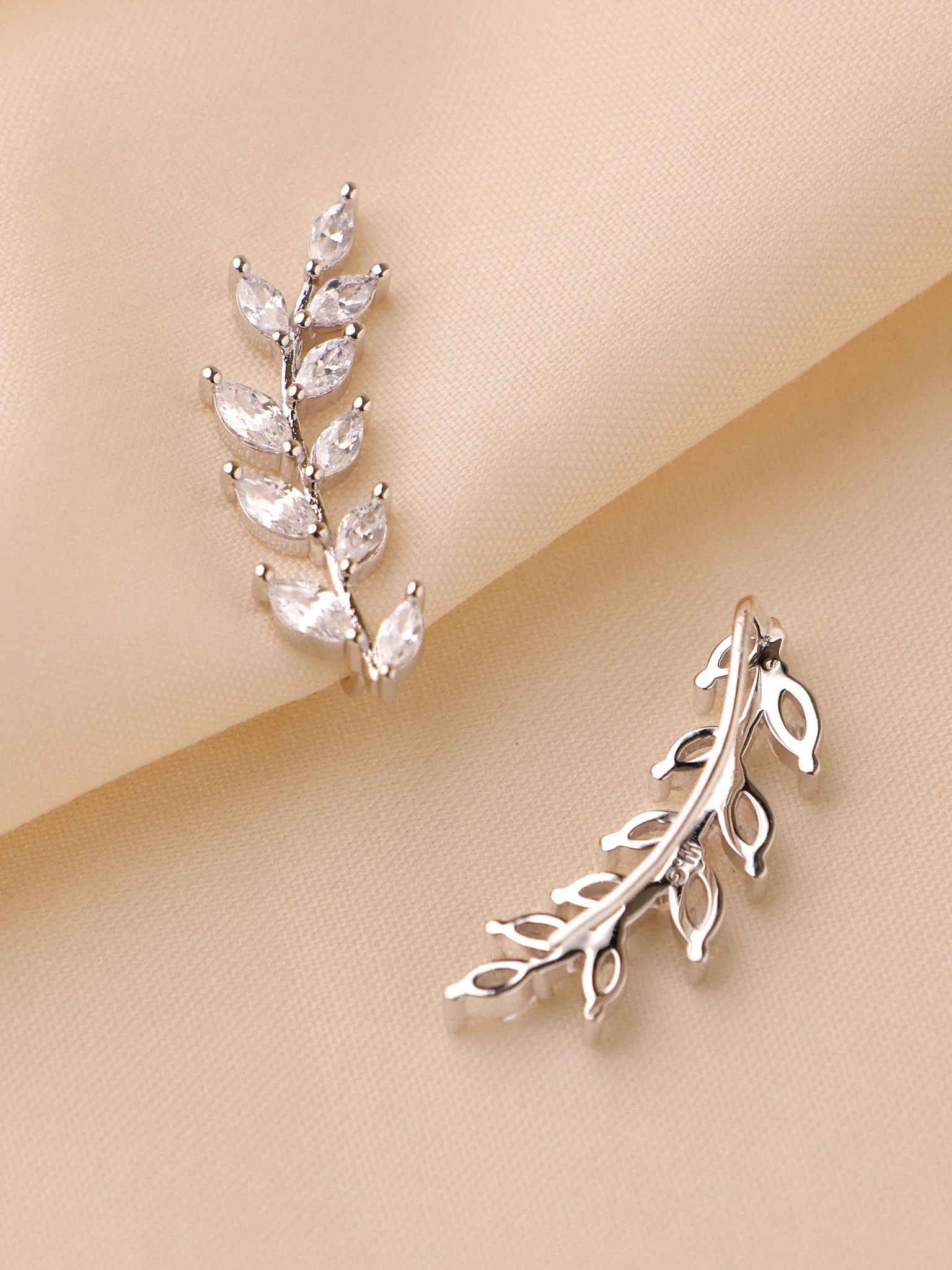 Aurelia Crystal Vine Earcuff - Image 6