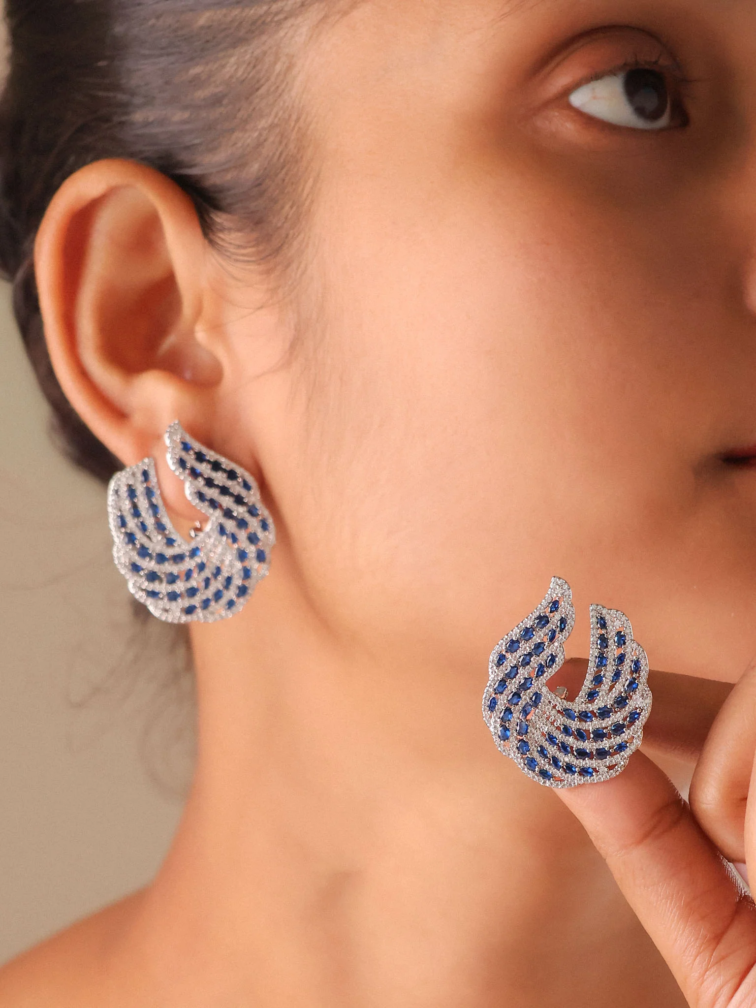 Aurelia Flame Luxe Earrings - Image 2