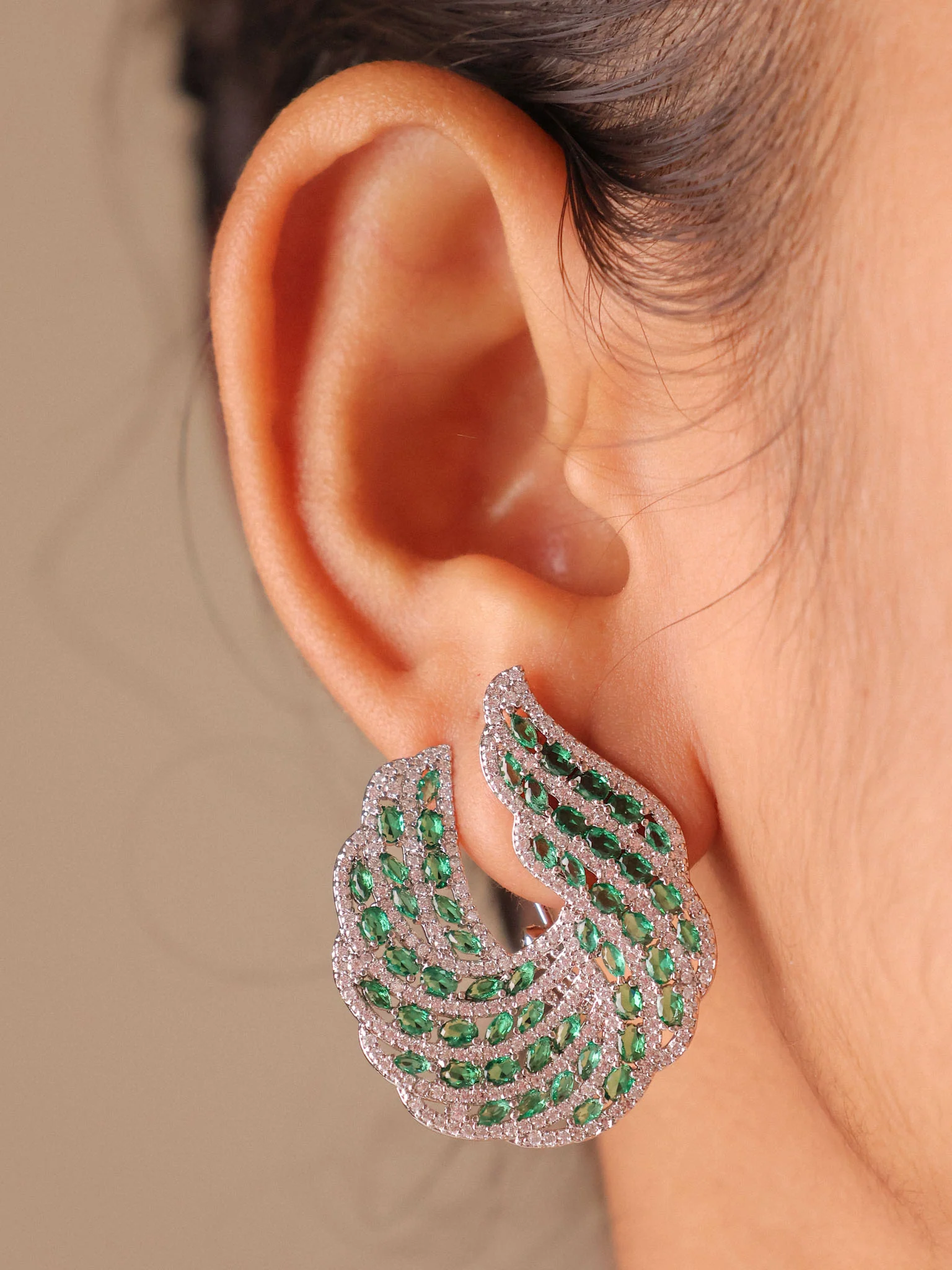 Aurelia Flame Luxe Earrings - Image 3
