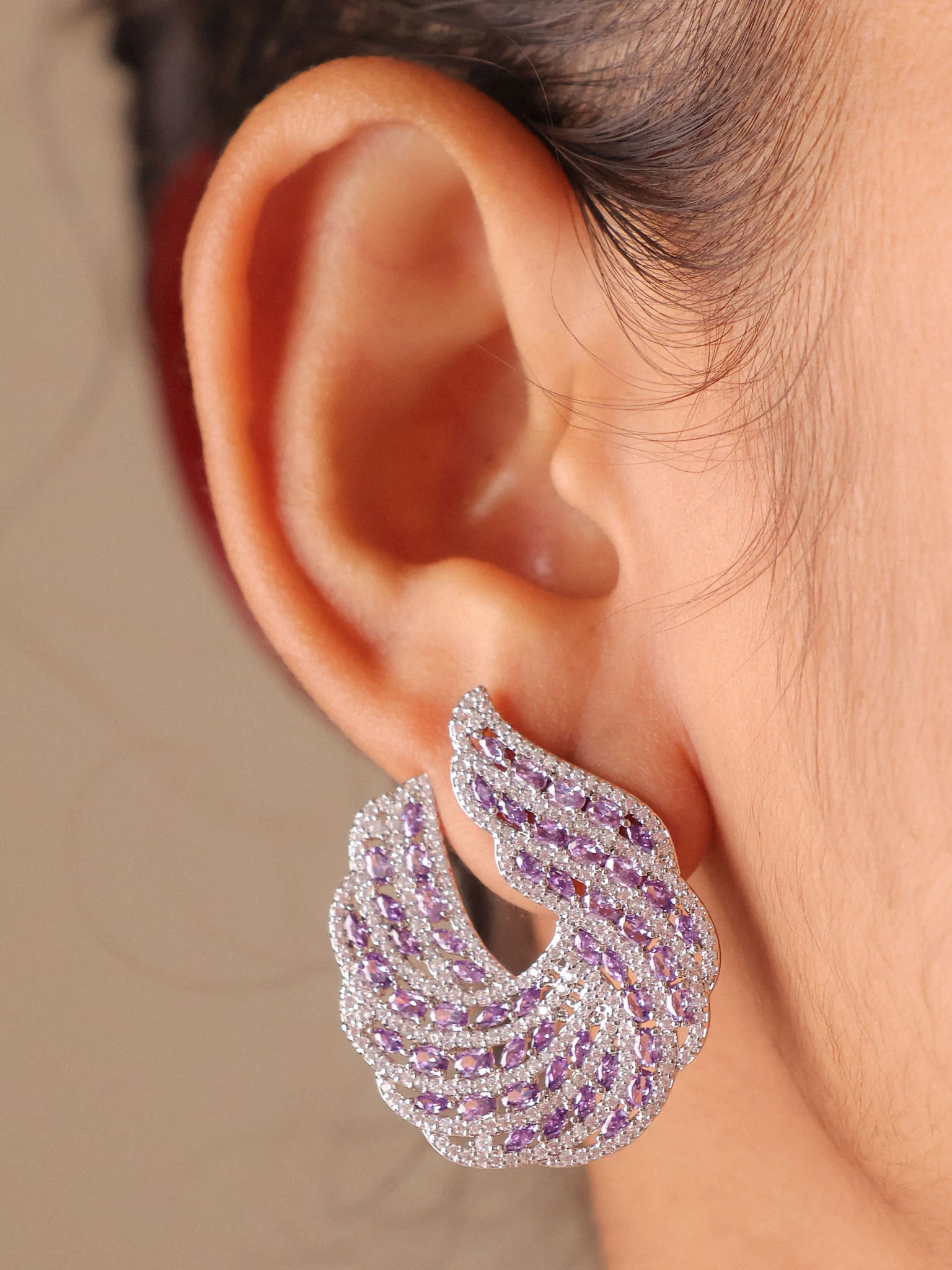Aurelia Flame Luxe Earrings - Image 4