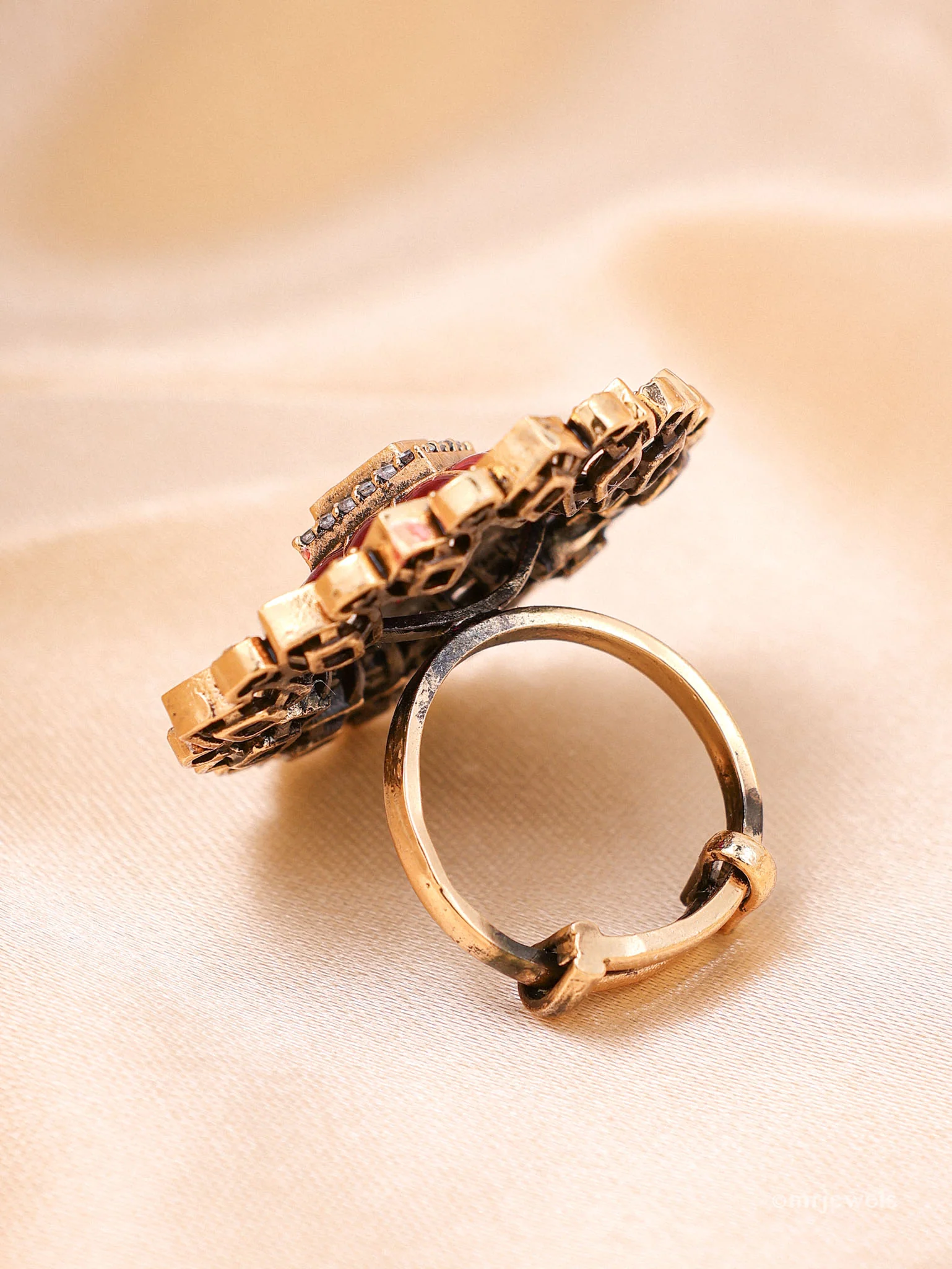 Aurelia Polki Victorian Ring - Image 6