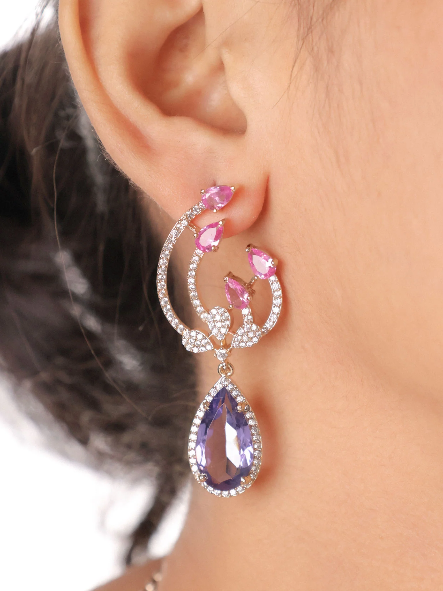 Aurora Luxury Diamond Choker Set - Image 4