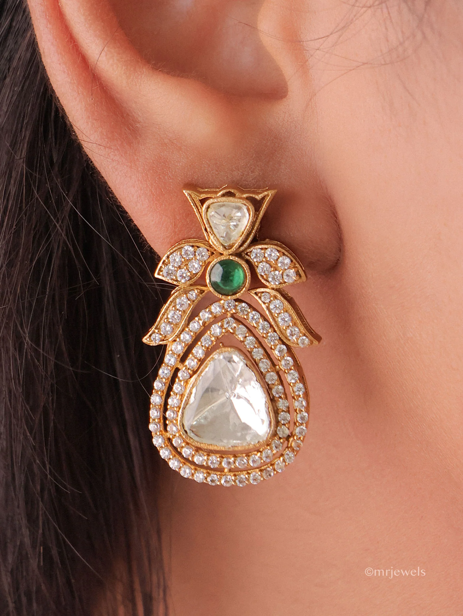 Avyra Polki Statement Set - Image 3