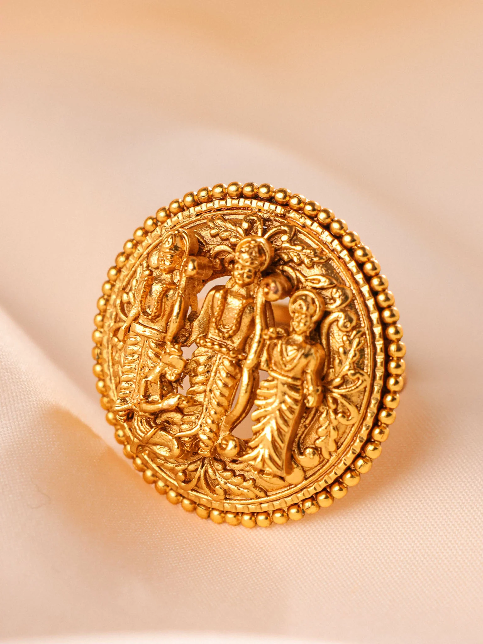 Ayodhya Ramdarbar Heritage Ring - Image 2
