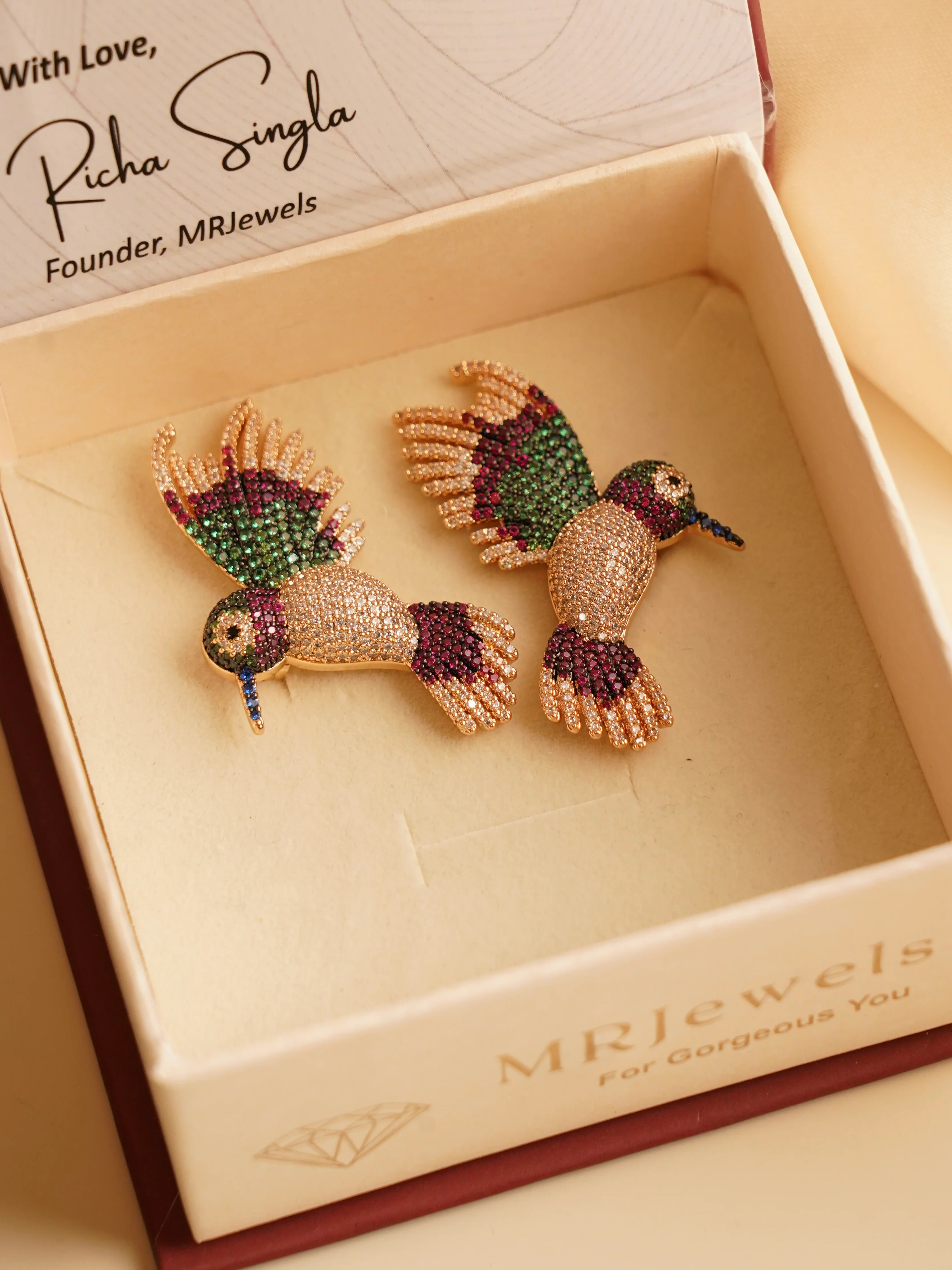 Bird Flyway Earrings - Image 2