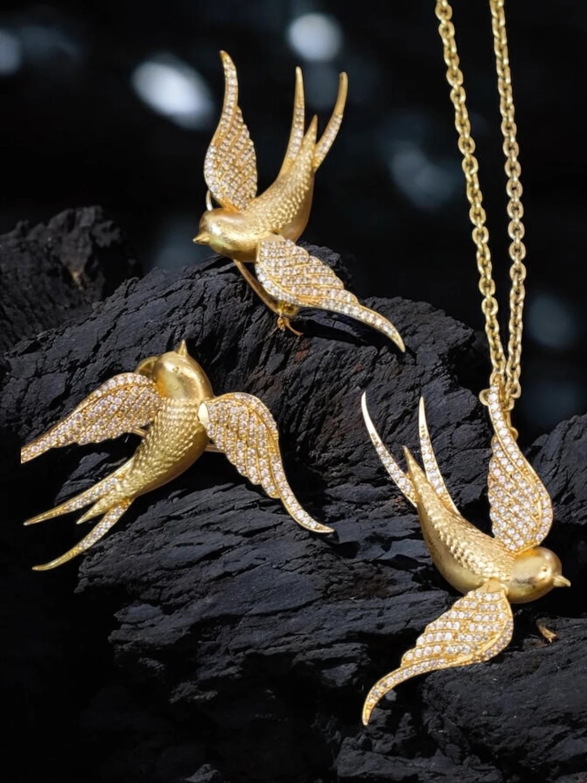 Bird Statement Designer Pendant set limited pcs - Image 4