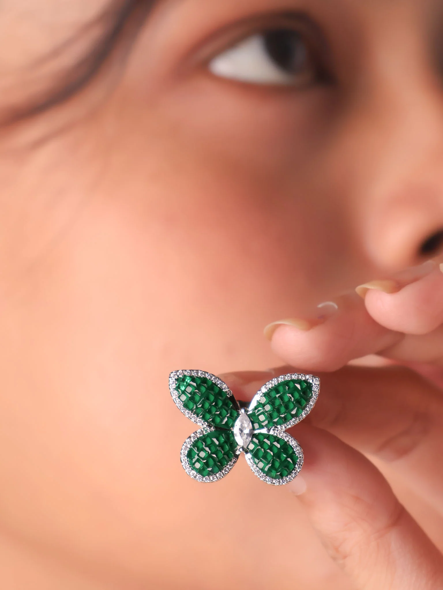 Butterfly Set (Sapphire • Emerald • Ruby) - Image 3
