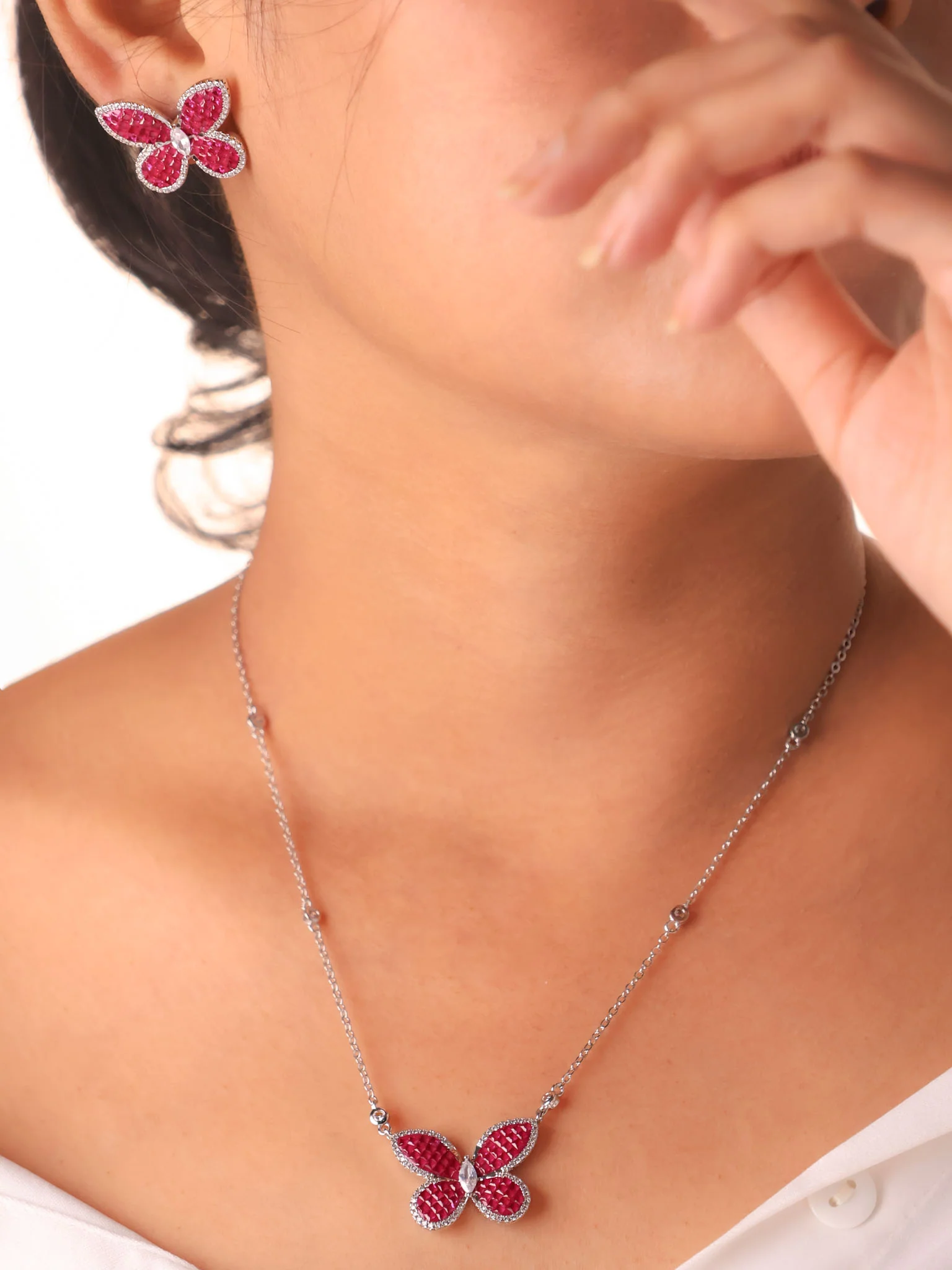 Butterfly Set (Sapphire • Emerald • Ruby) - Image 4