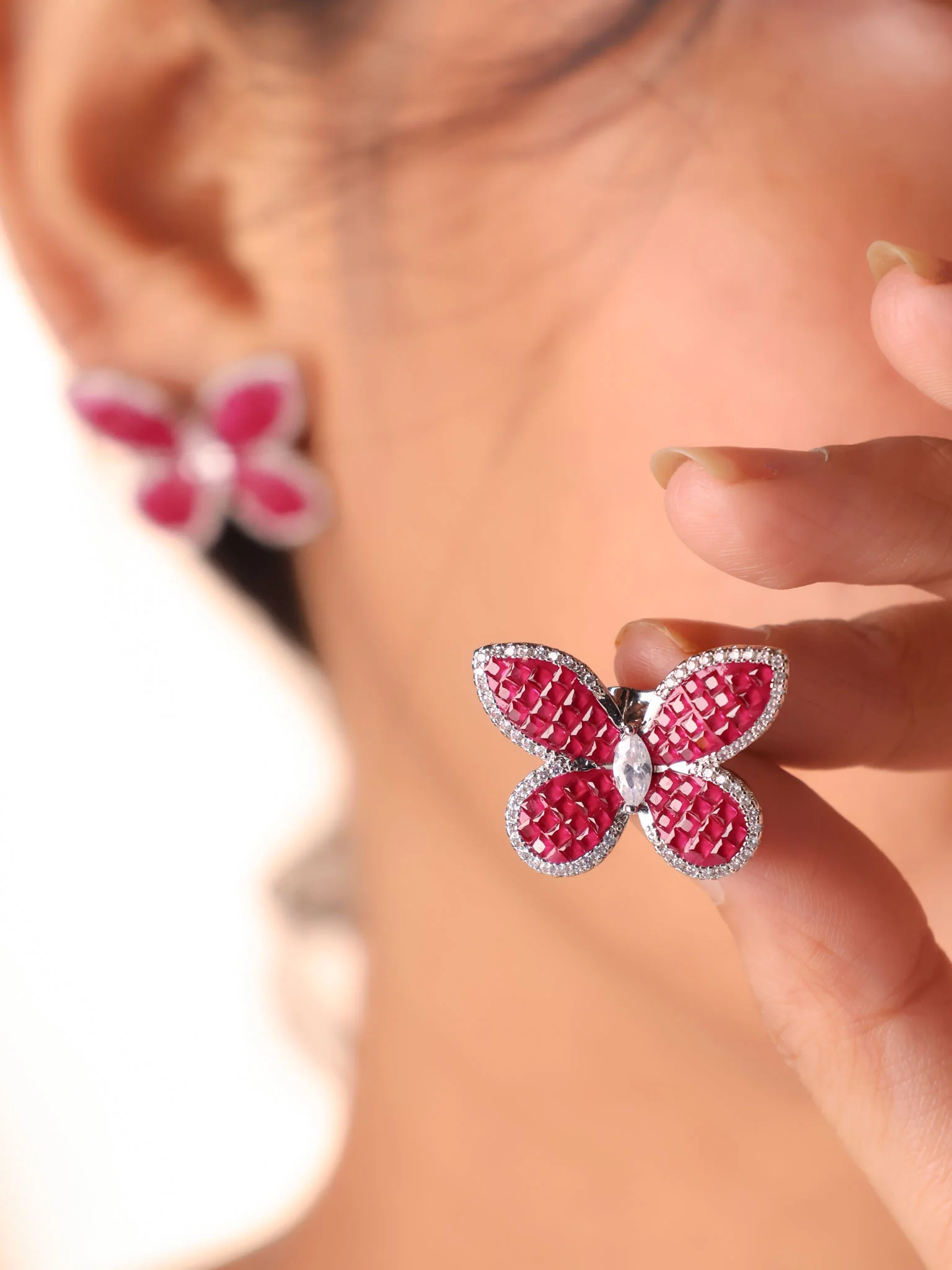 Butterfly Set (Sapphire • Emerald • Ruby) - Image 5