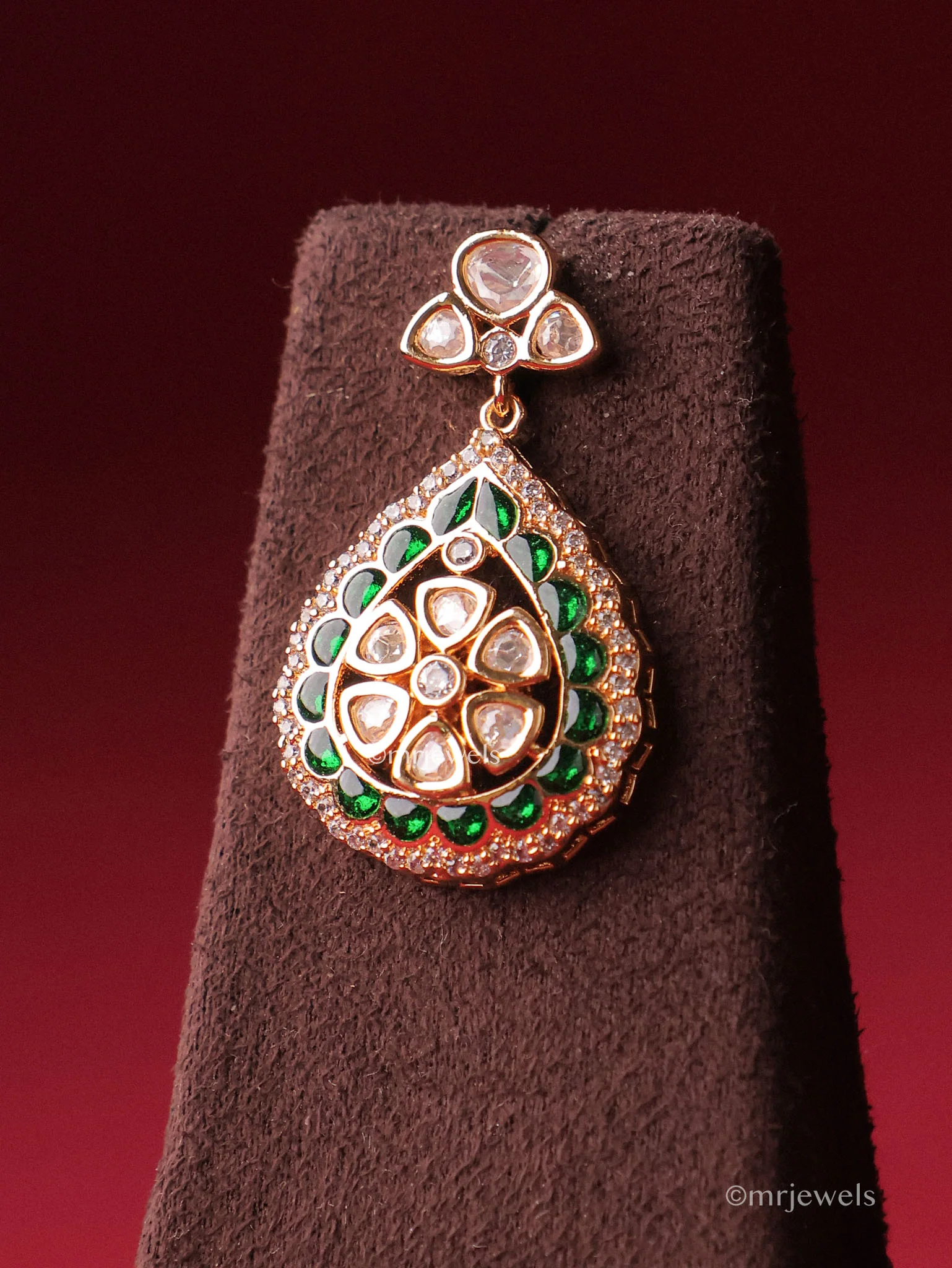 Charvi Polki Pendant Set - Image 5