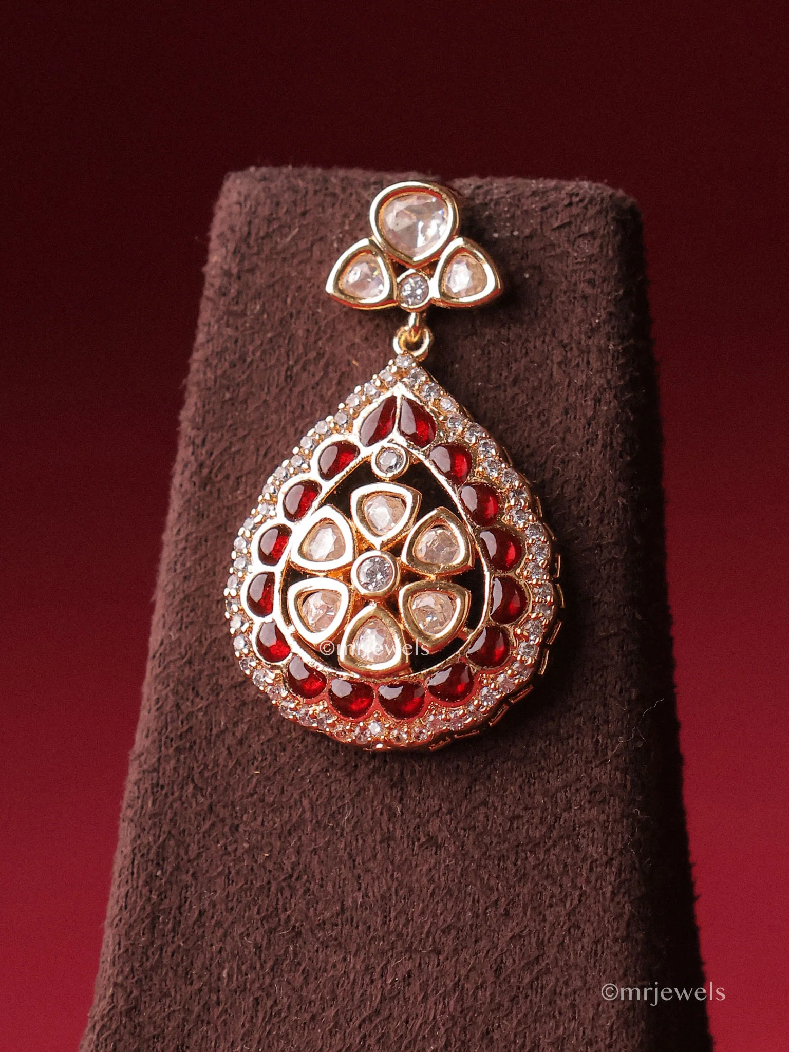 Charvi Polki Pendant Set - Image 7