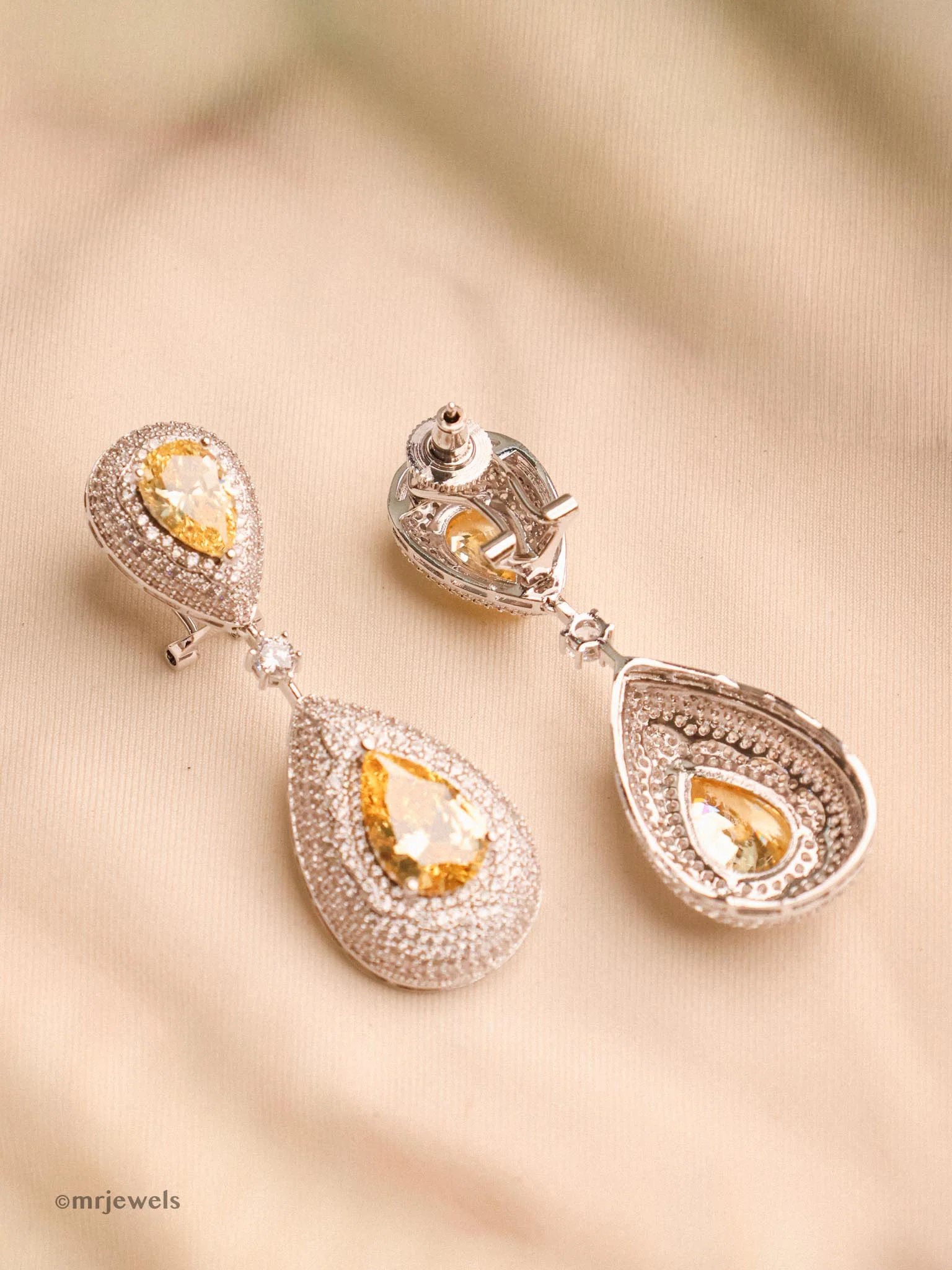 Cocktail Diamond Earrings - Image 7