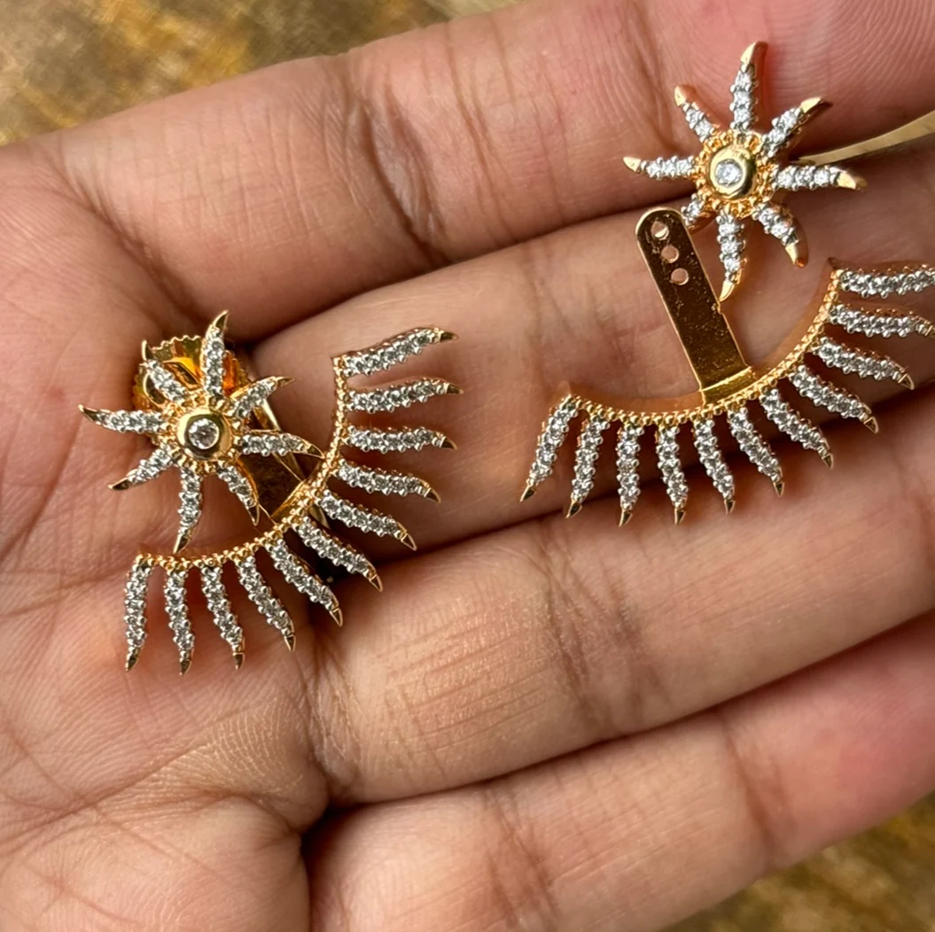 Cosmic Flair Starburst Earrings