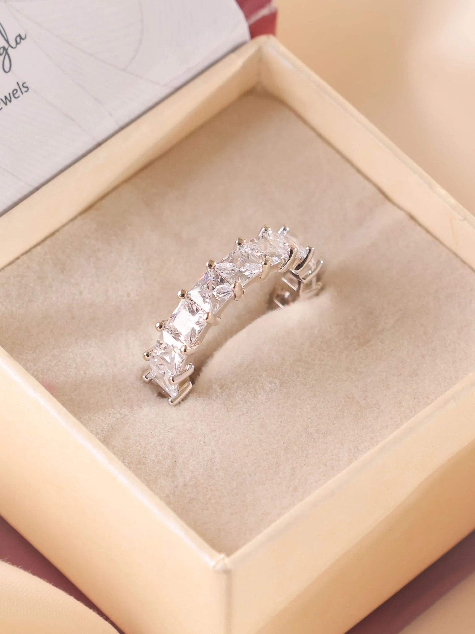Crystal Royale Eternity Band - Image 3