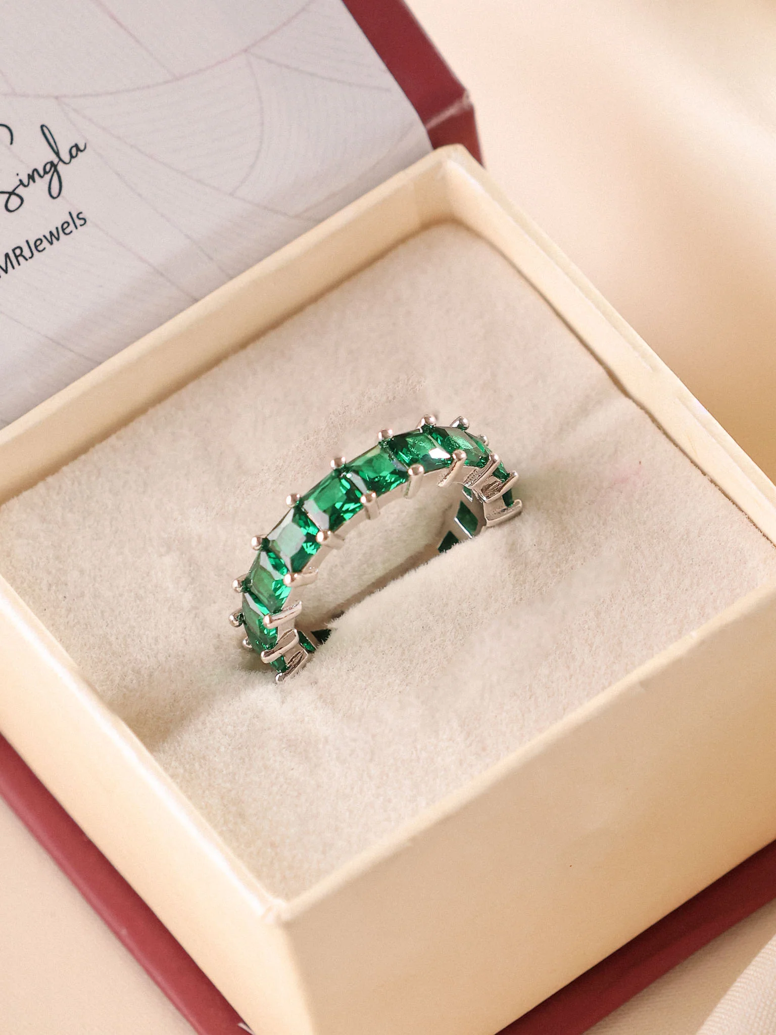 Crystal Royale Eternity Band - Image 6