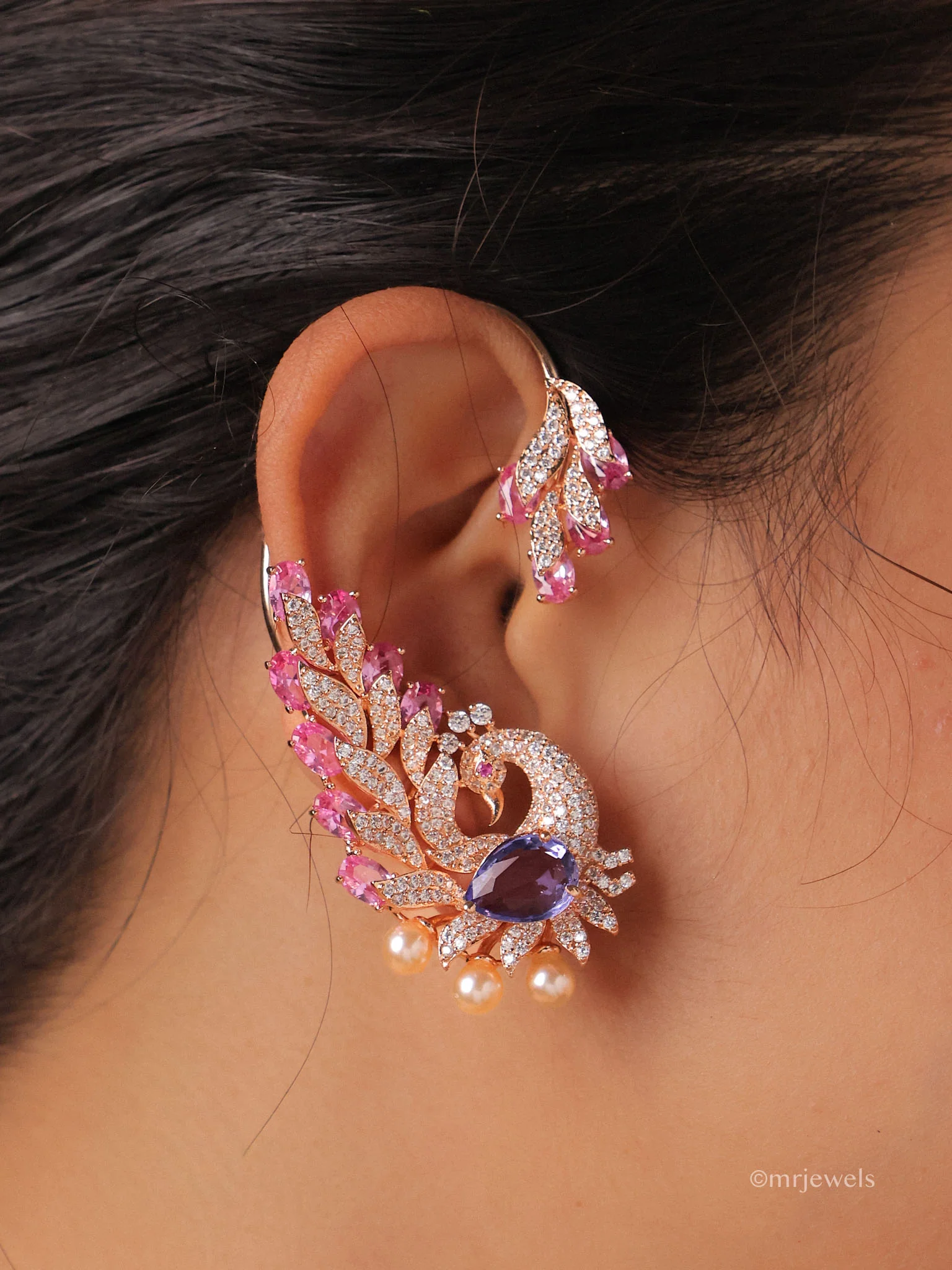 Designer Statement Ear Cuff - Image 2