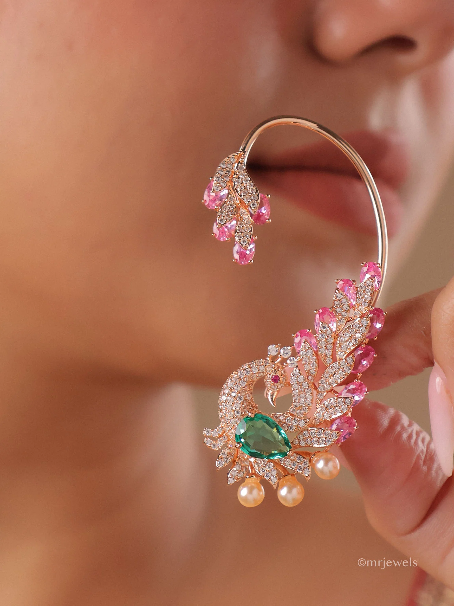 Designer Statement Ear Cuff - Image 4