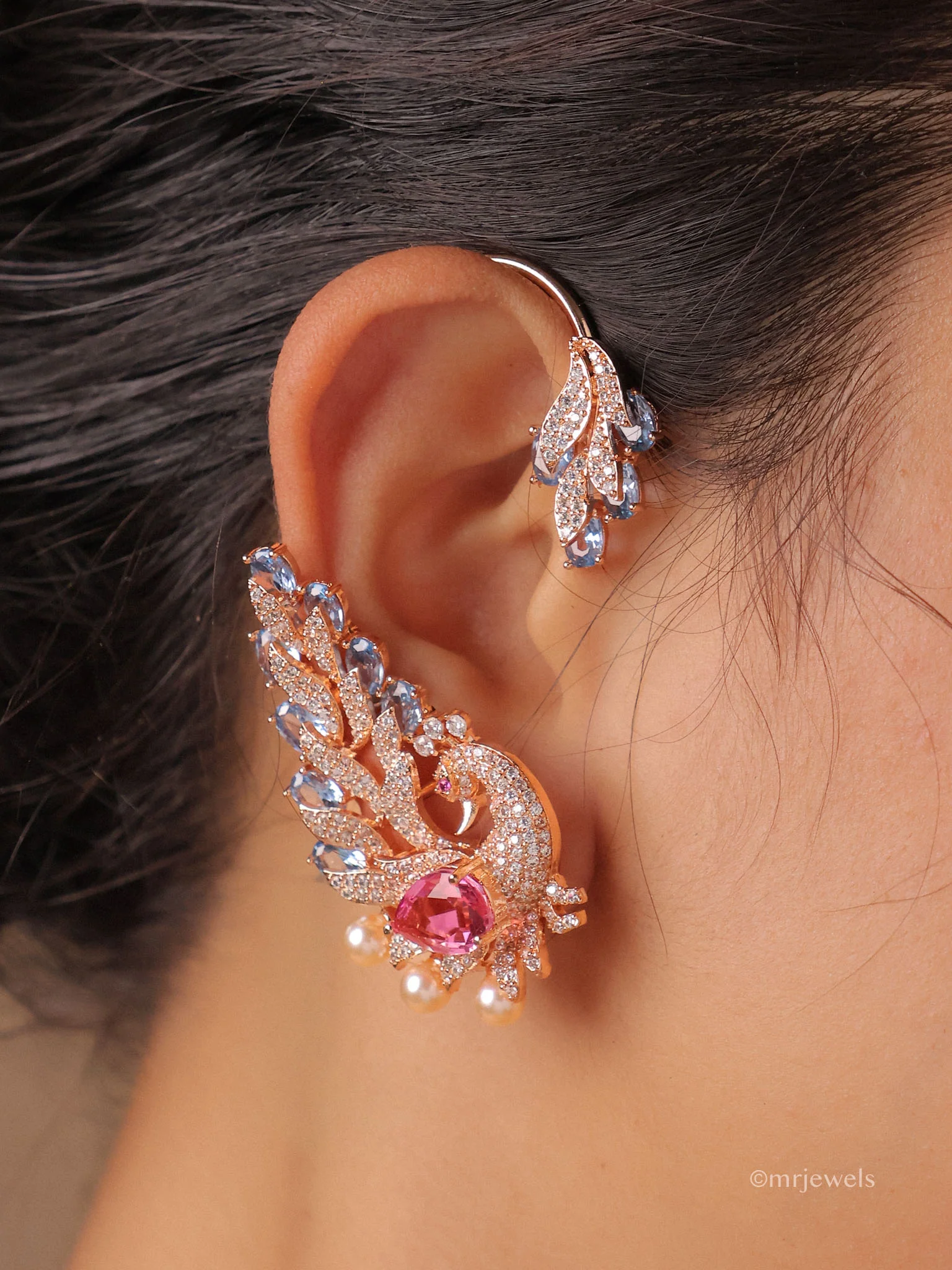 Designer Statement Ear Cuff - Image 5