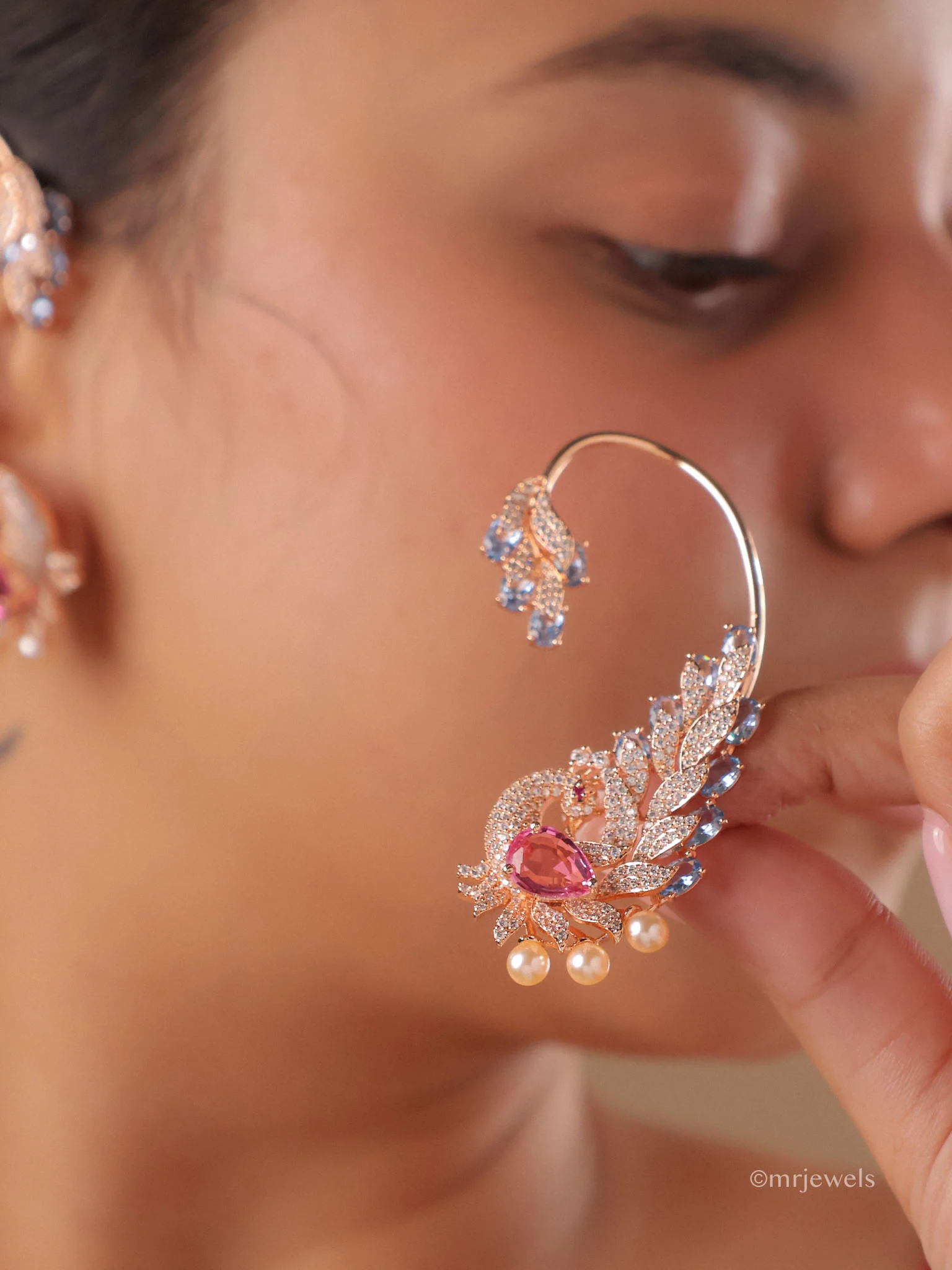 Designer Statement Ear Cuff - Image 6
