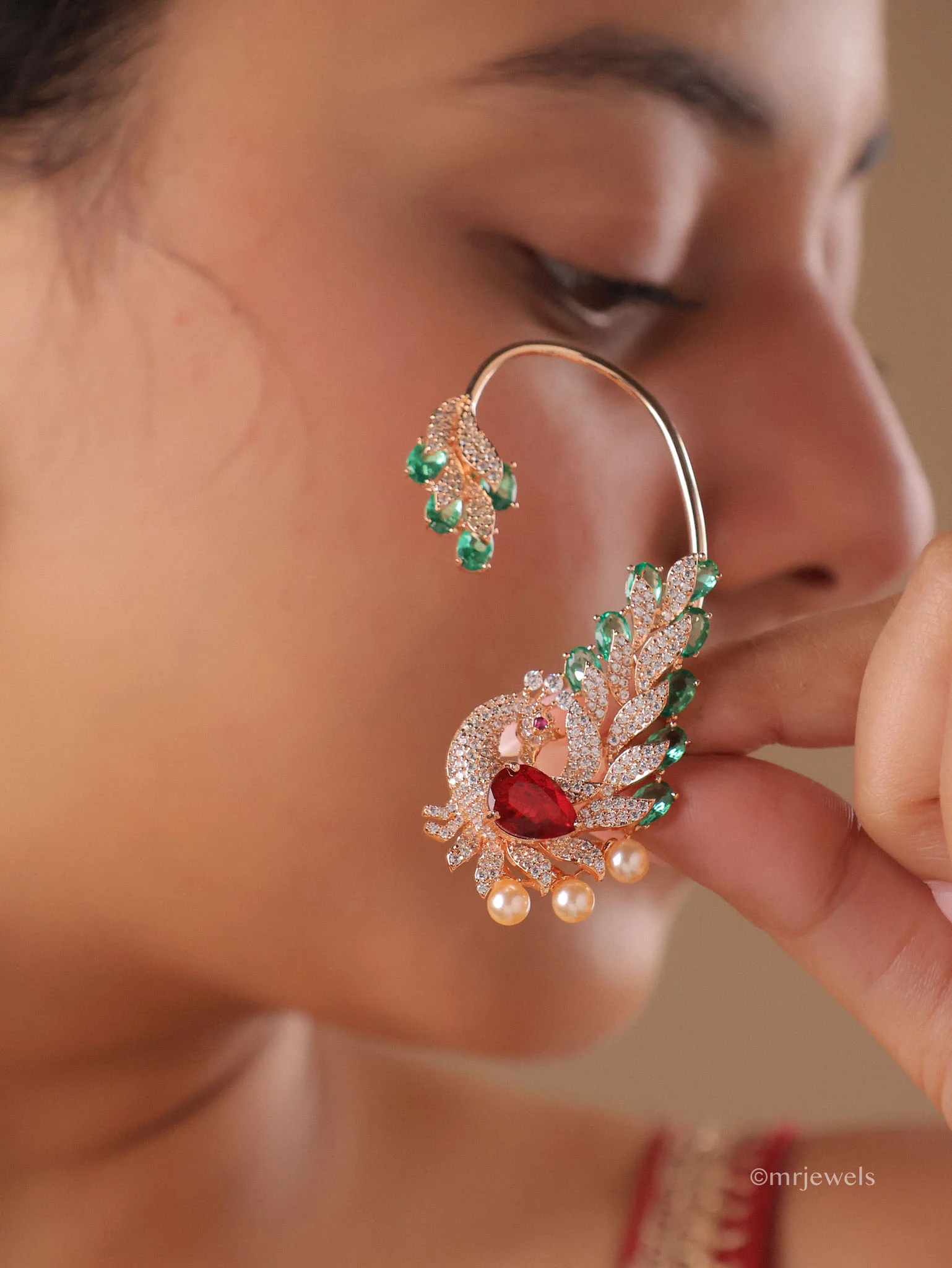 Designer Statement Ear Cuff - Image 7