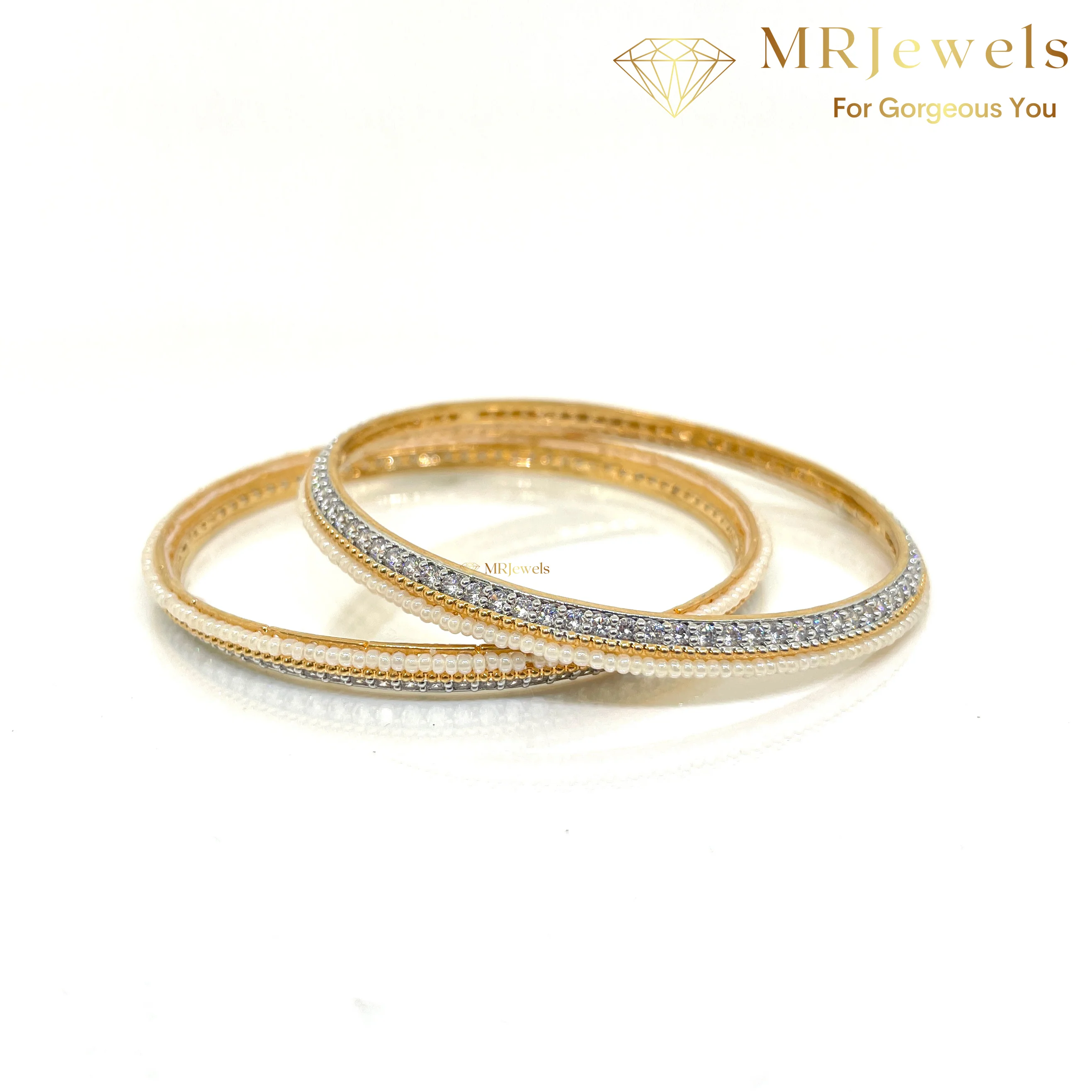 Designer Stones Bangles Not Openable - Image 2