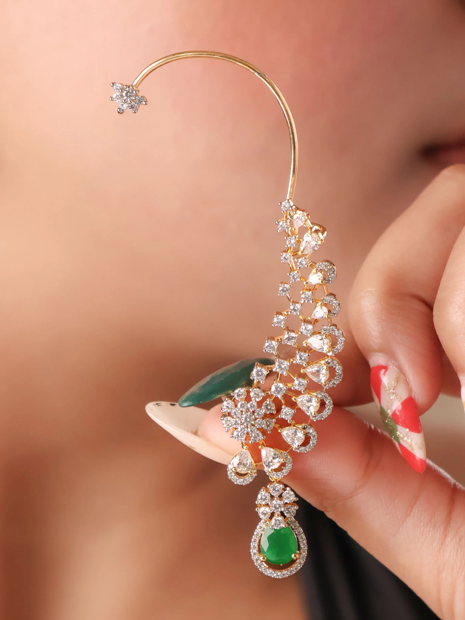 Dewdrop Radiance EarCuffs - Image 10