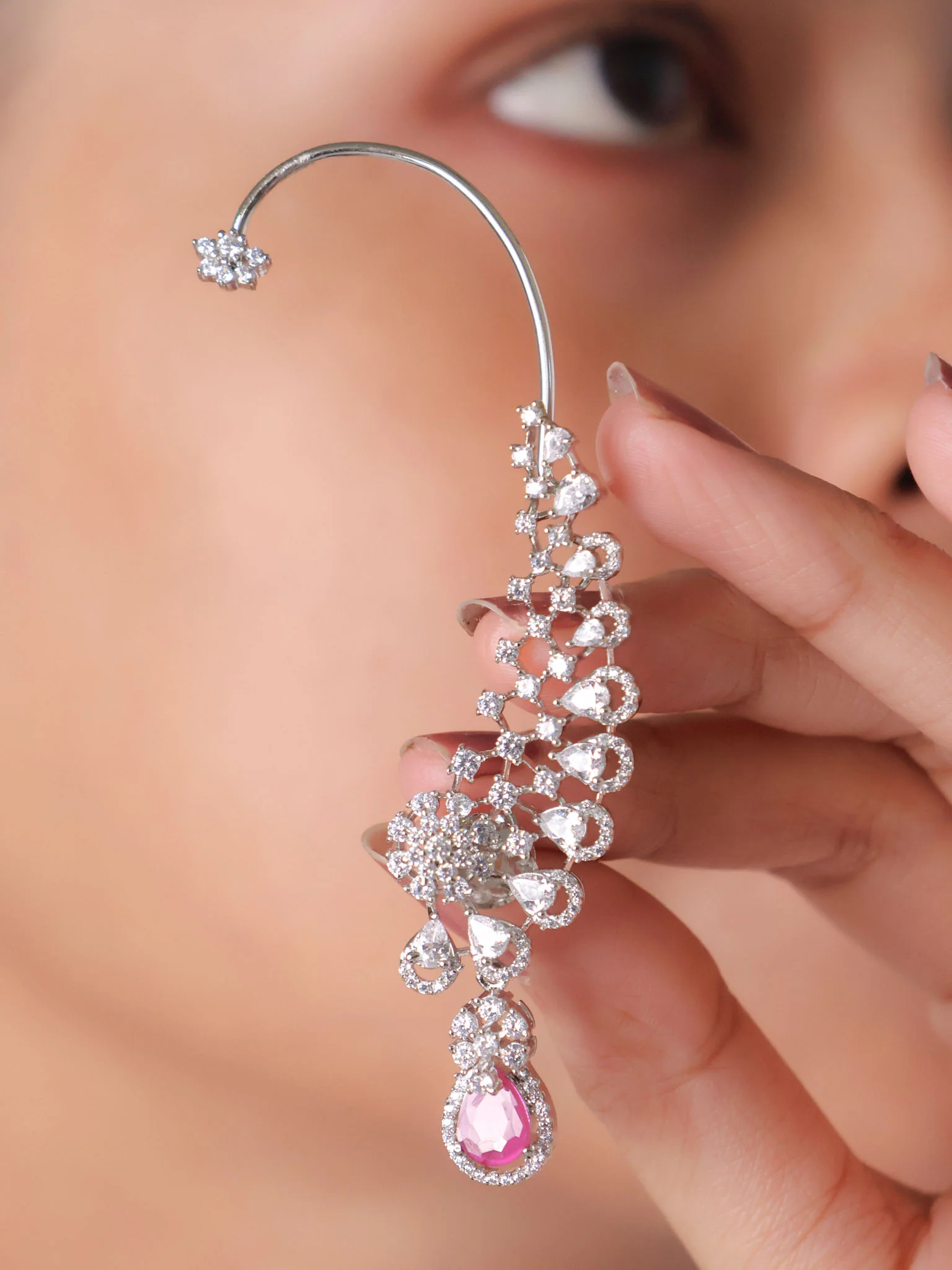 Dewdrop Radiance EarCuffs - Image 5