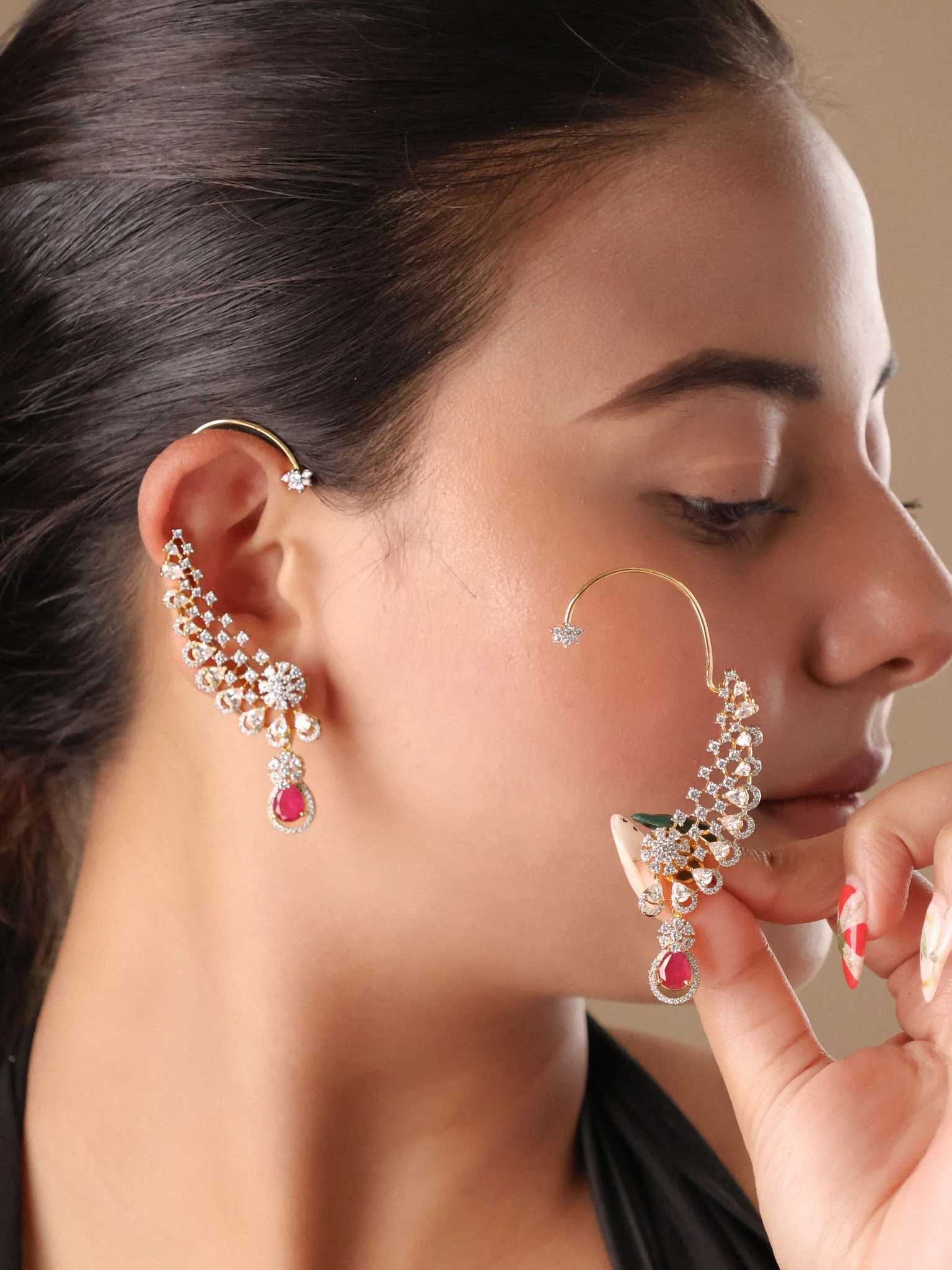 Dewdrop Radiance EarCuffs - Image 9
