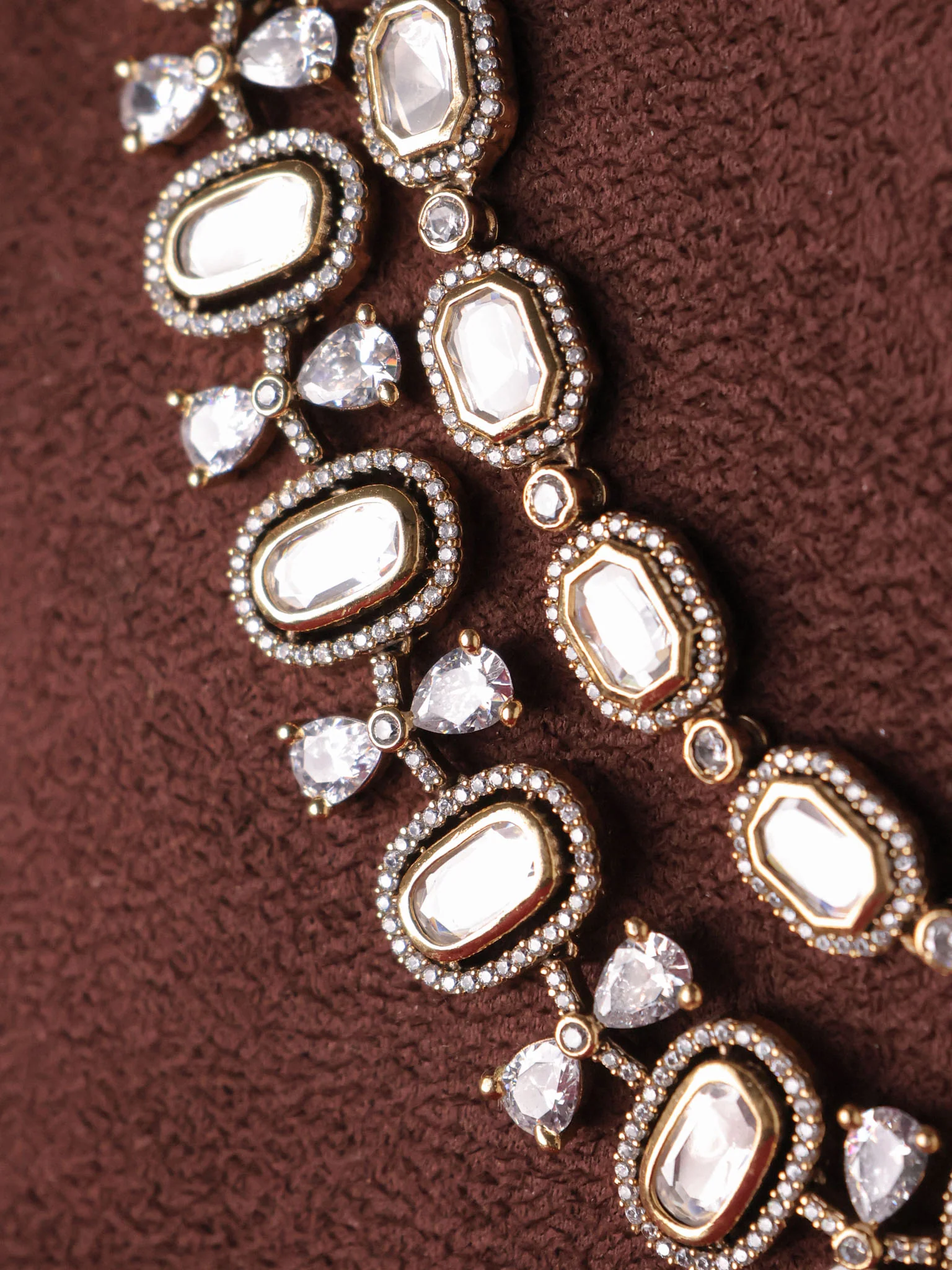 Dual-Layer Polki Moissanite Royale Set - Image 2