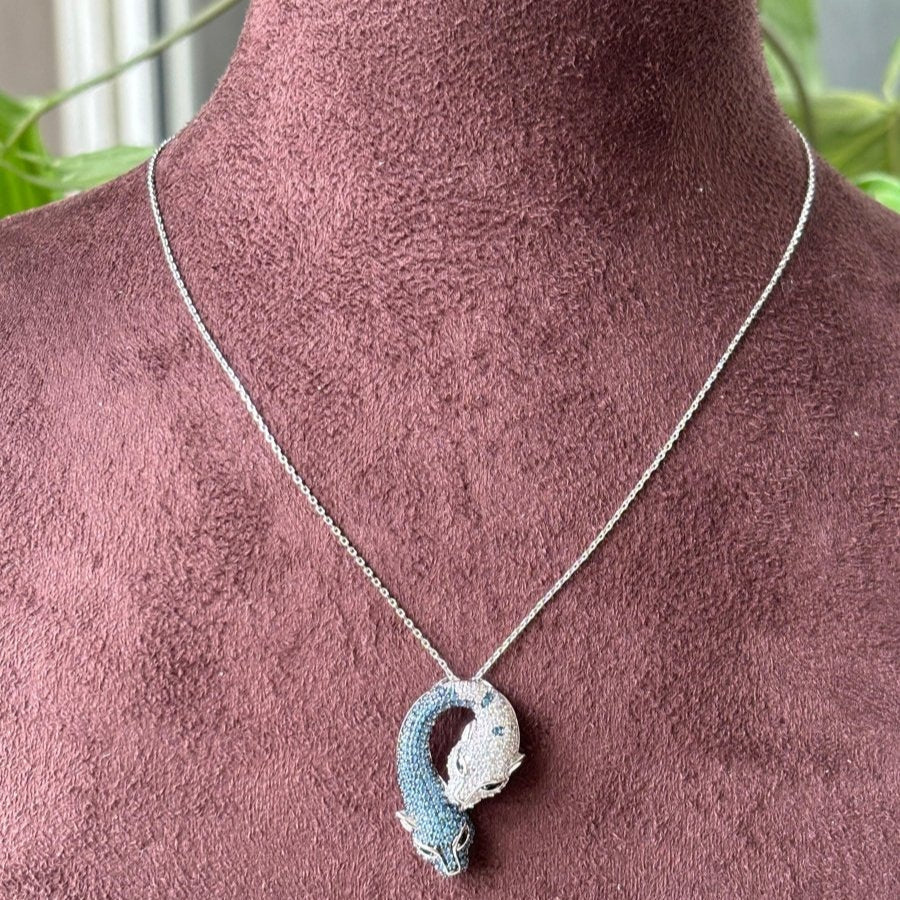 Duo Panther Swarvoski Pendant - Image 3