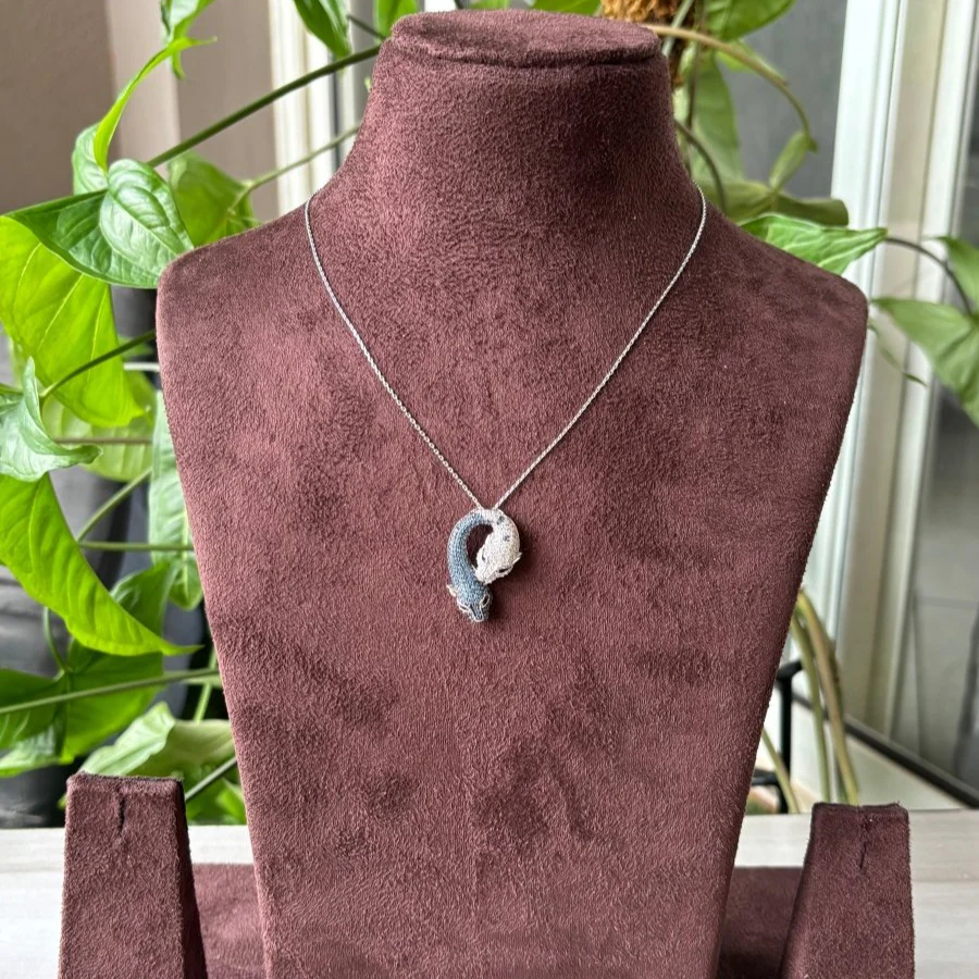 Duo Panther Swarvoski Pendant - Image 4