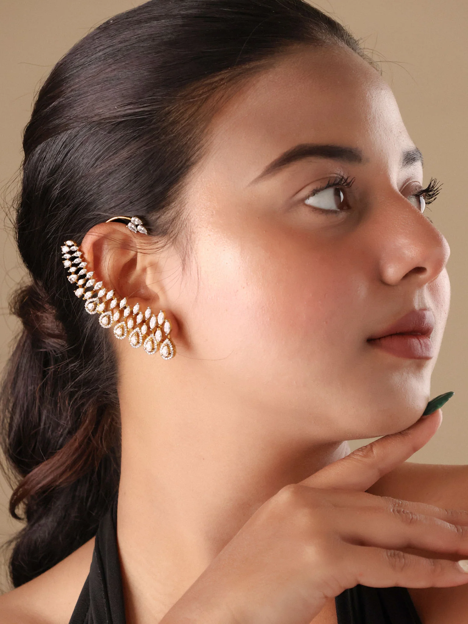 Éclat Diamond Ear Cuff - Image 3