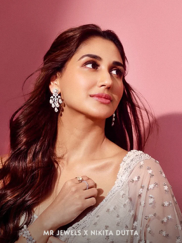 Elara Pearl Diamond Chandelier Earrings