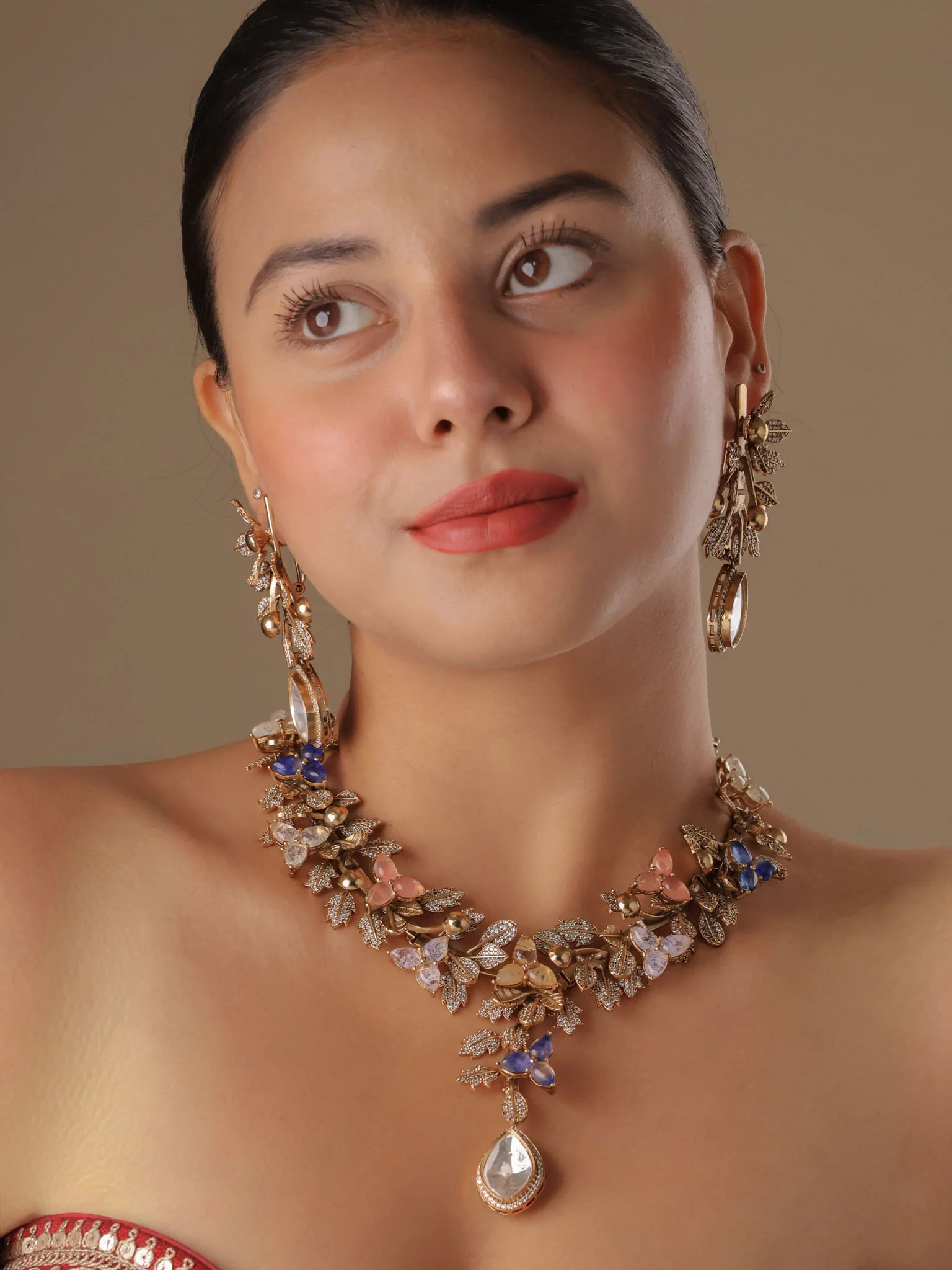 Elysara Jardin Luxe Necklace Set