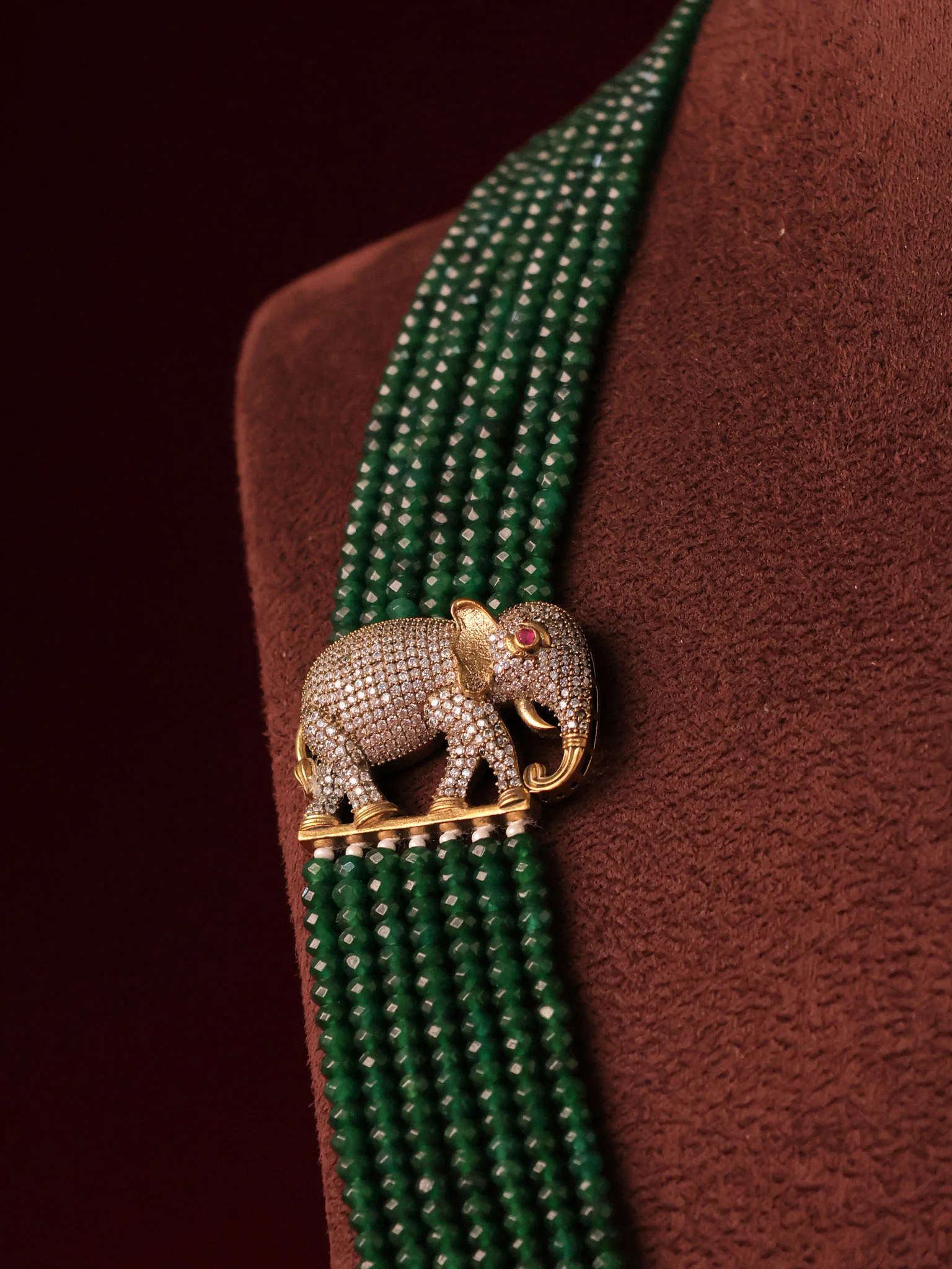 Gajraj Heritage Bead Haar - Image 3