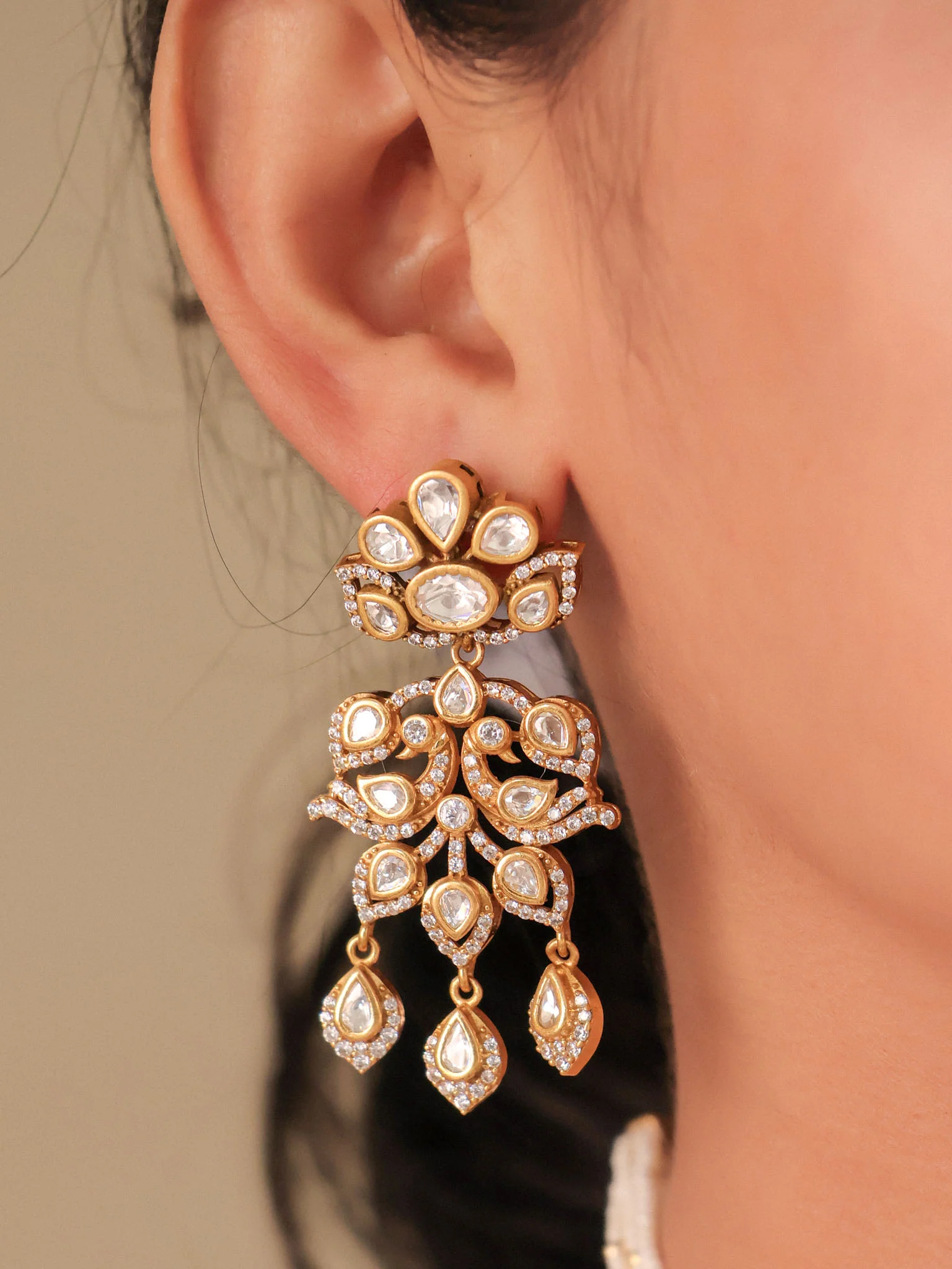 Gulabi Noor Polki Choker Set - Image 2