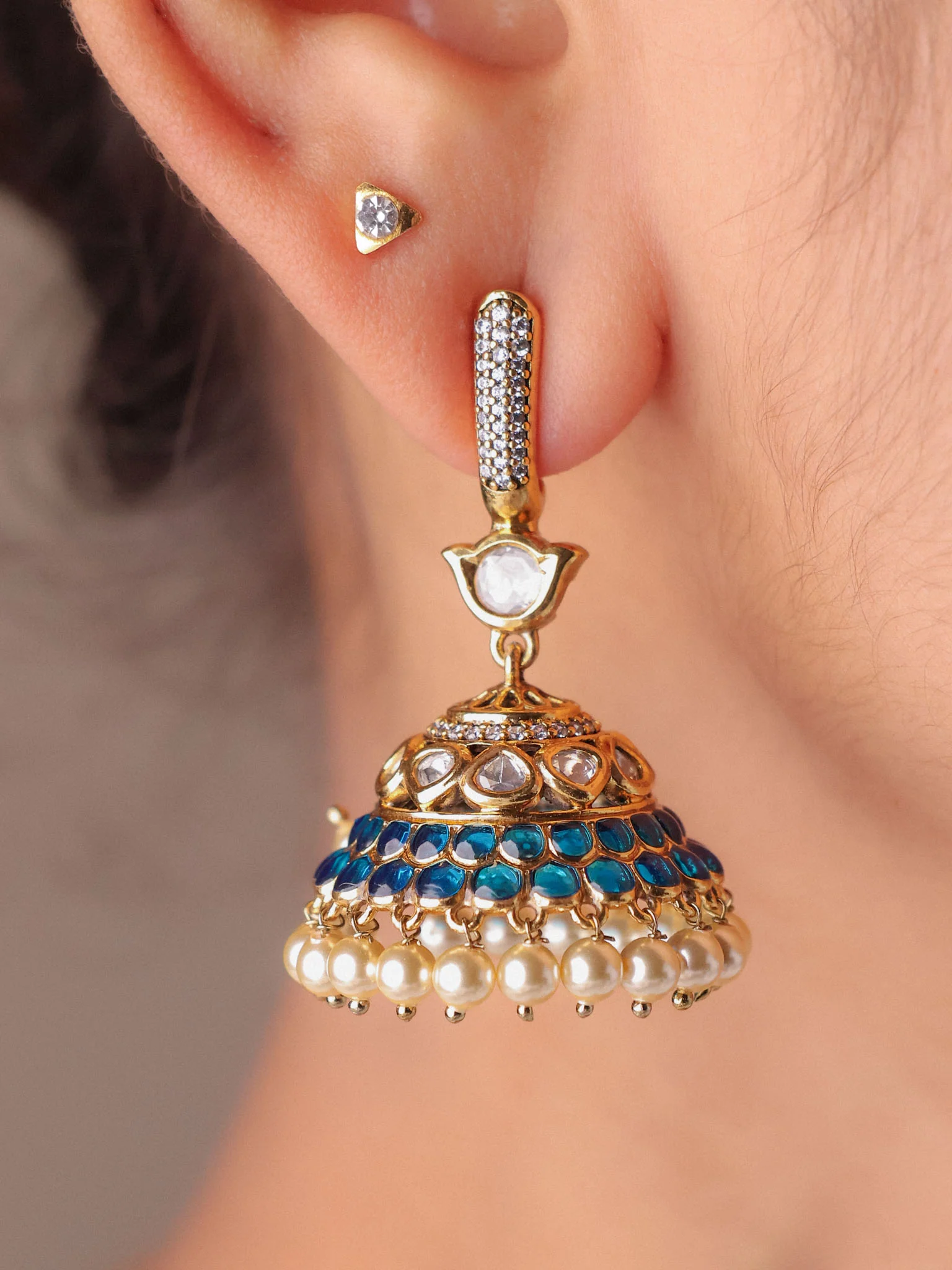Gulnaar Jhumka Drops - Image 4