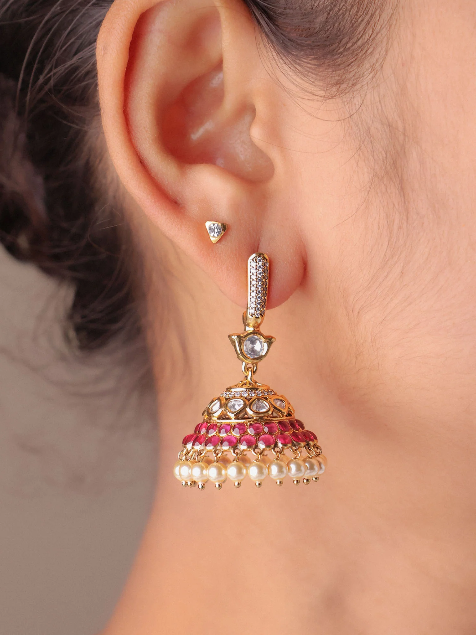 Gulnaar Jhumka Drops - Image 5