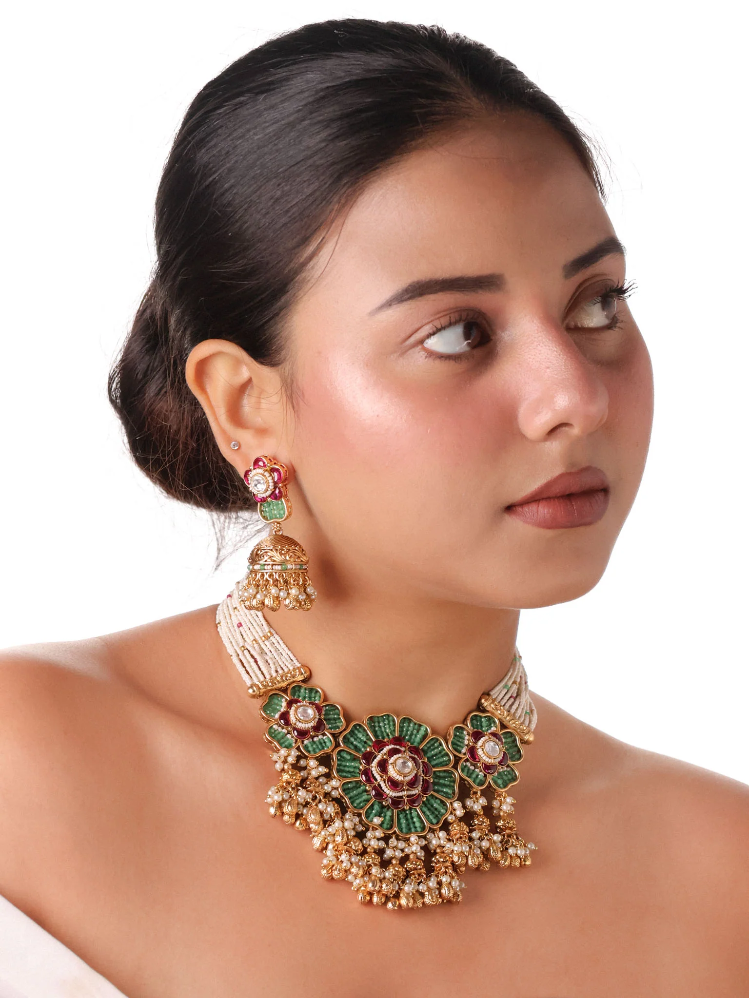 Gulnaar Riwaayat Kundan Choker Set