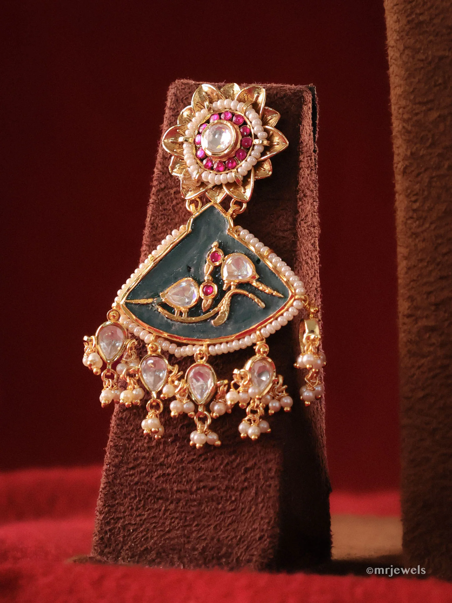 Heritage Grandeur Statement Jadau Set - Image 2