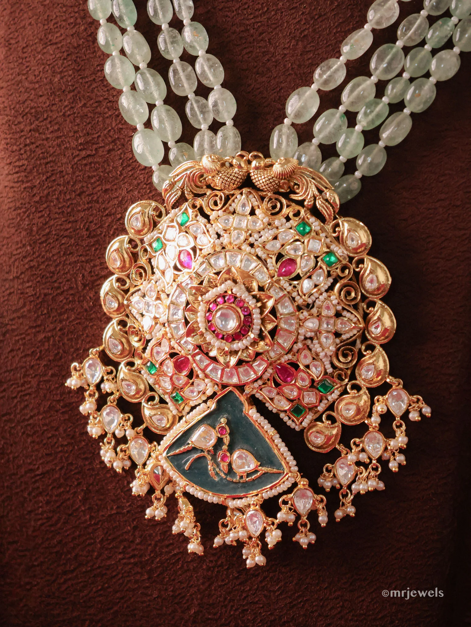 Heritage Grandeur Statement Jadau Set - Image 3